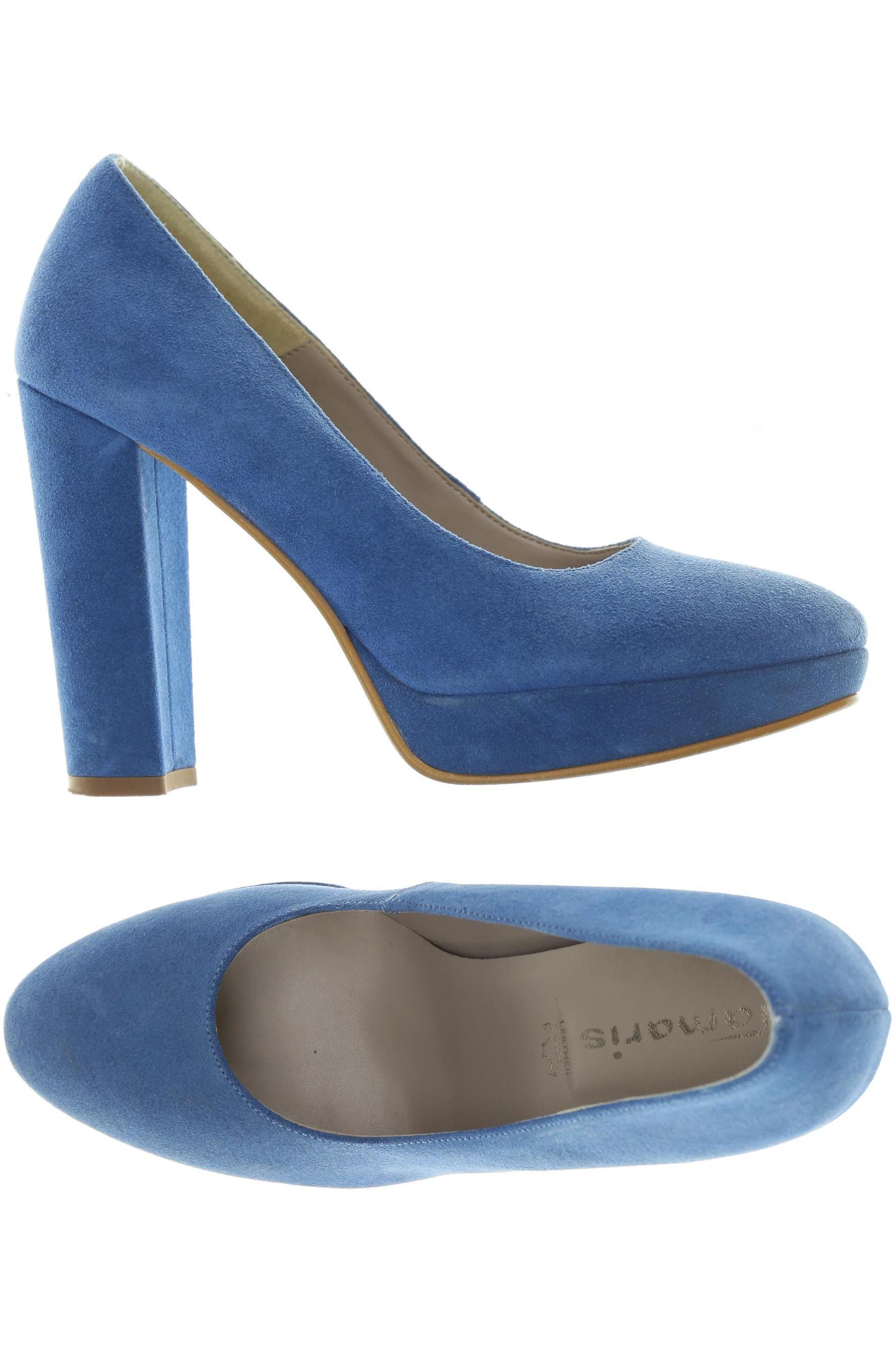 

Tamaris Damen Pumps, blau, Gr. 38