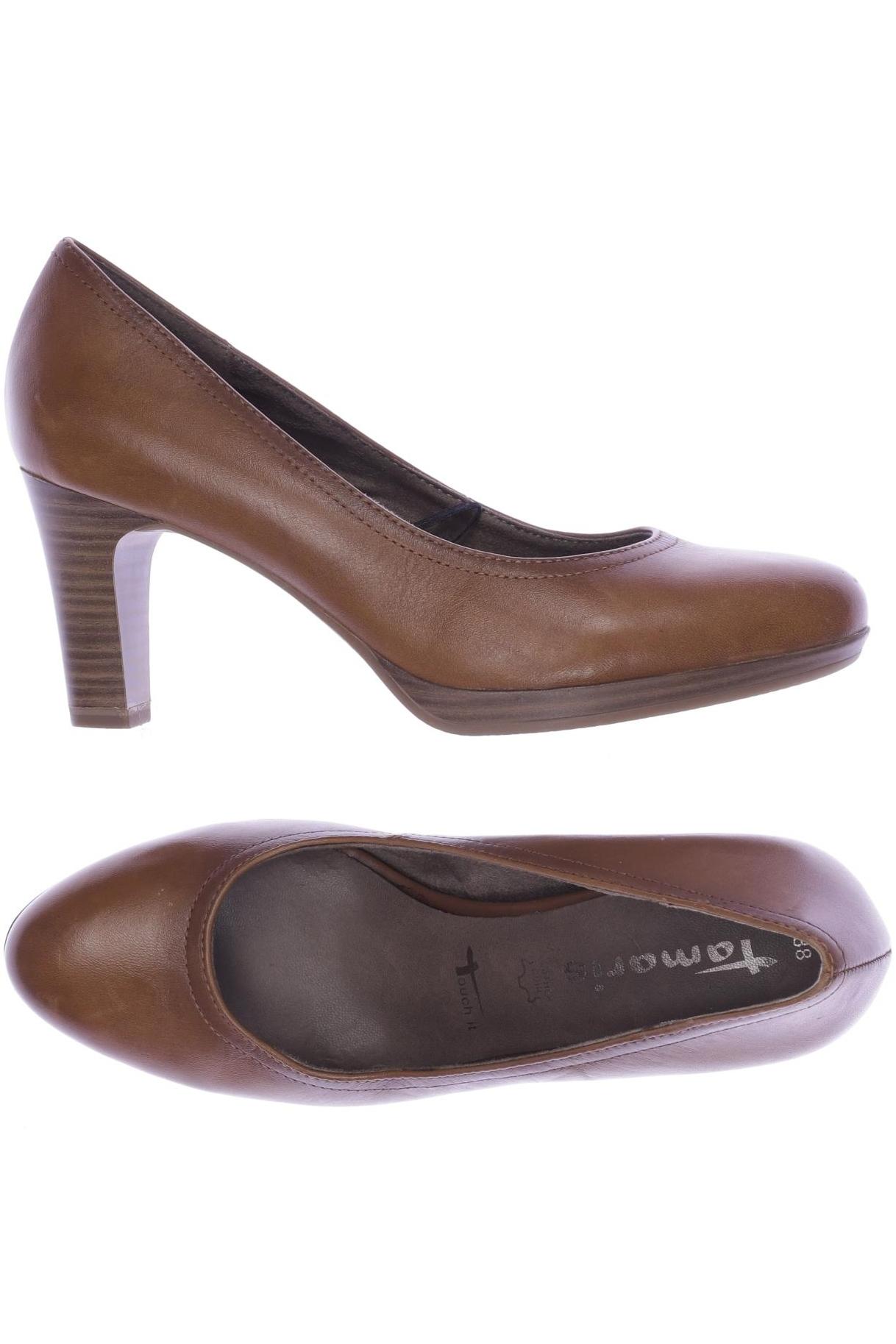 

Tamaris Damen Pumps, braun, Gr. 38