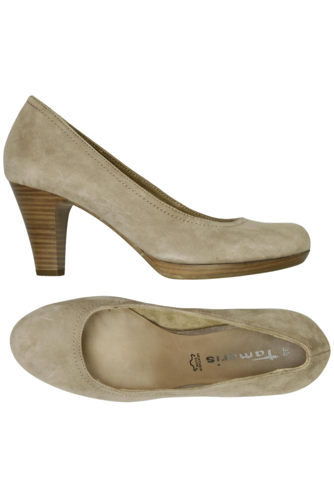 

Tamaris Damen Pumps, beige, Gr. 38