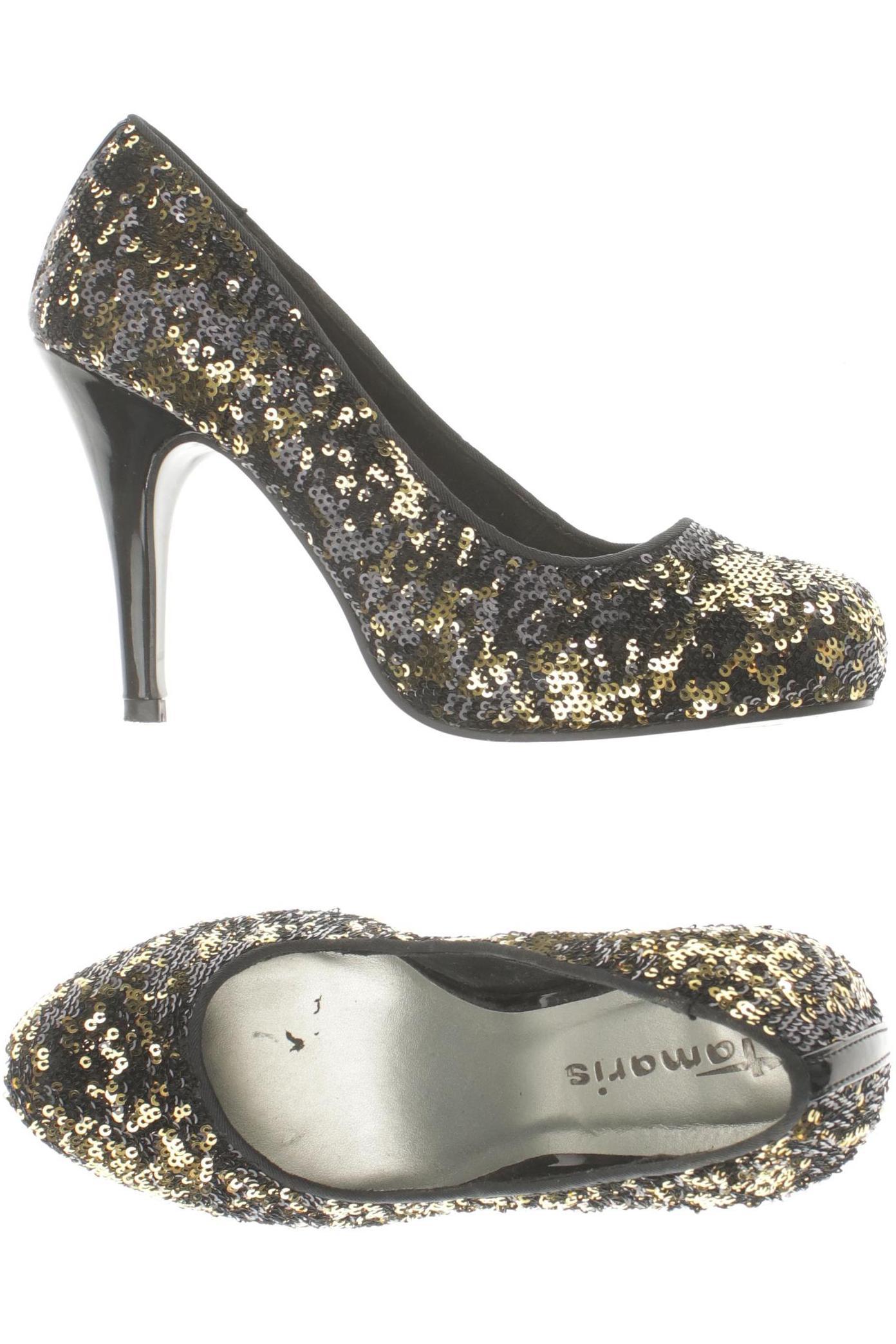 

Tamaris Damen Pumps, schwarz, Gr. 38