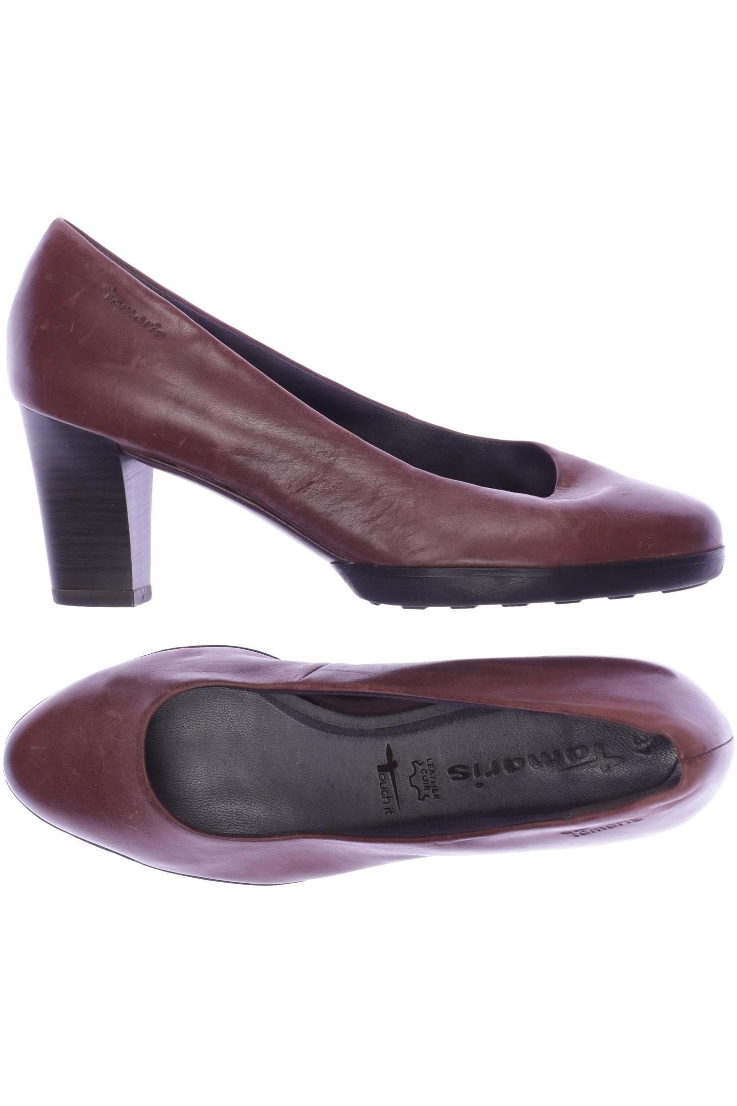 

Tamaris Damen Pumps, bordeaux, Gr. 37