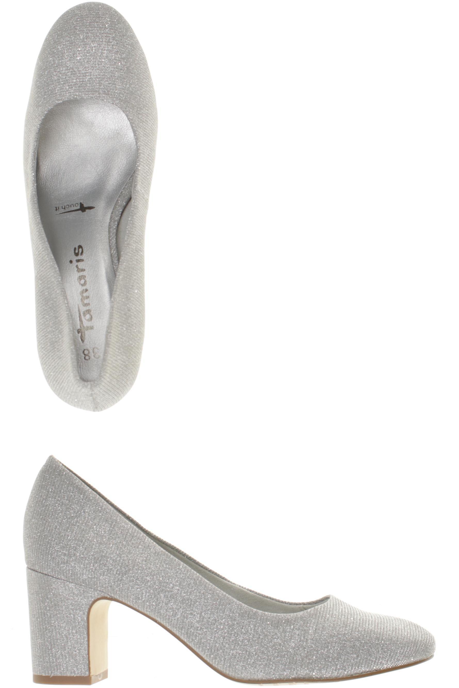 

Tamaris Damen Pumps, silber, Gr. 38