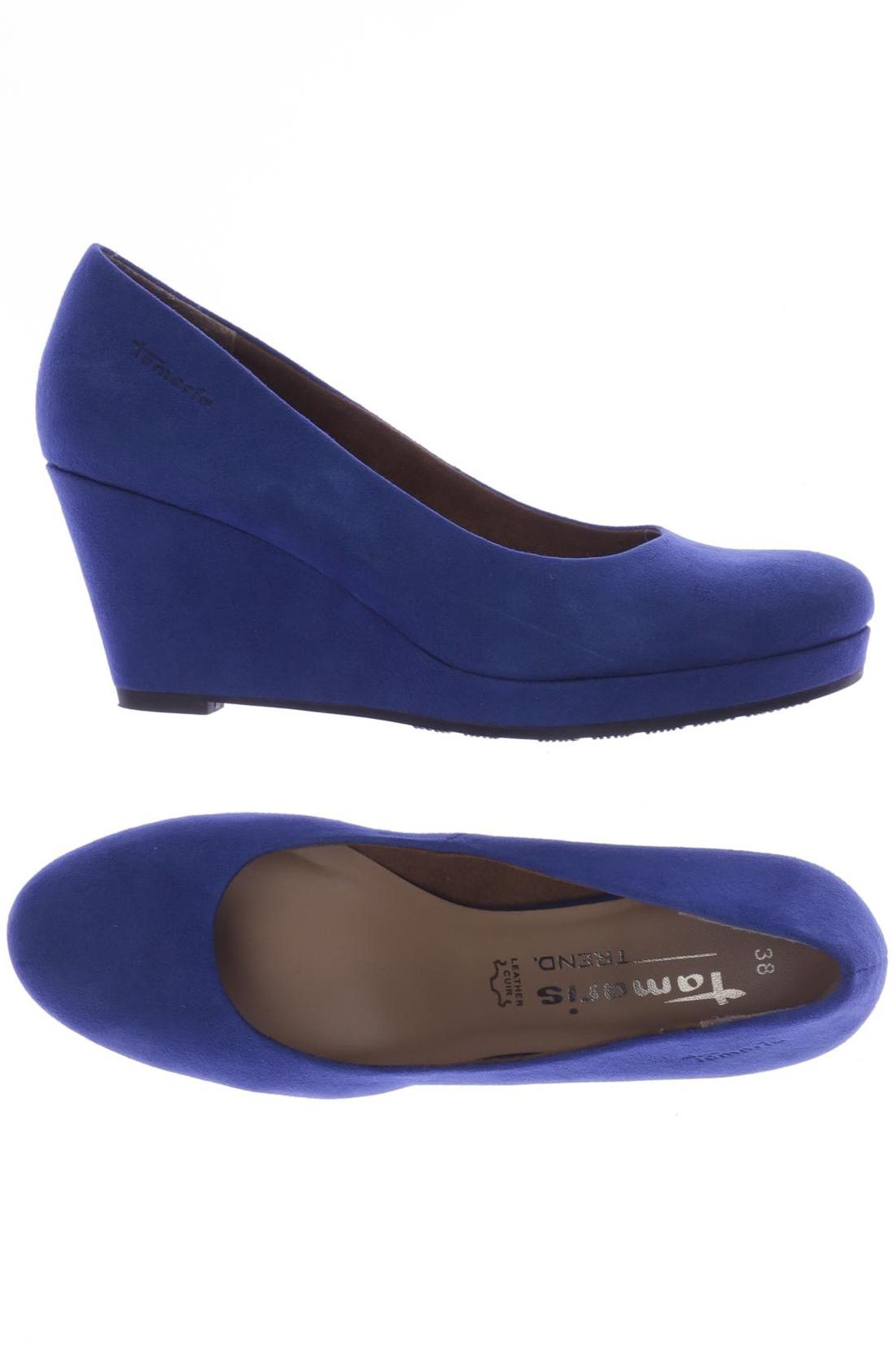 

Tamaris Damen Pumps, blau, Gr. 38