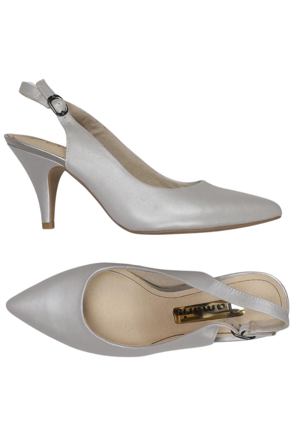 

Tamaris Damen Pumps, silber, Gr. 38