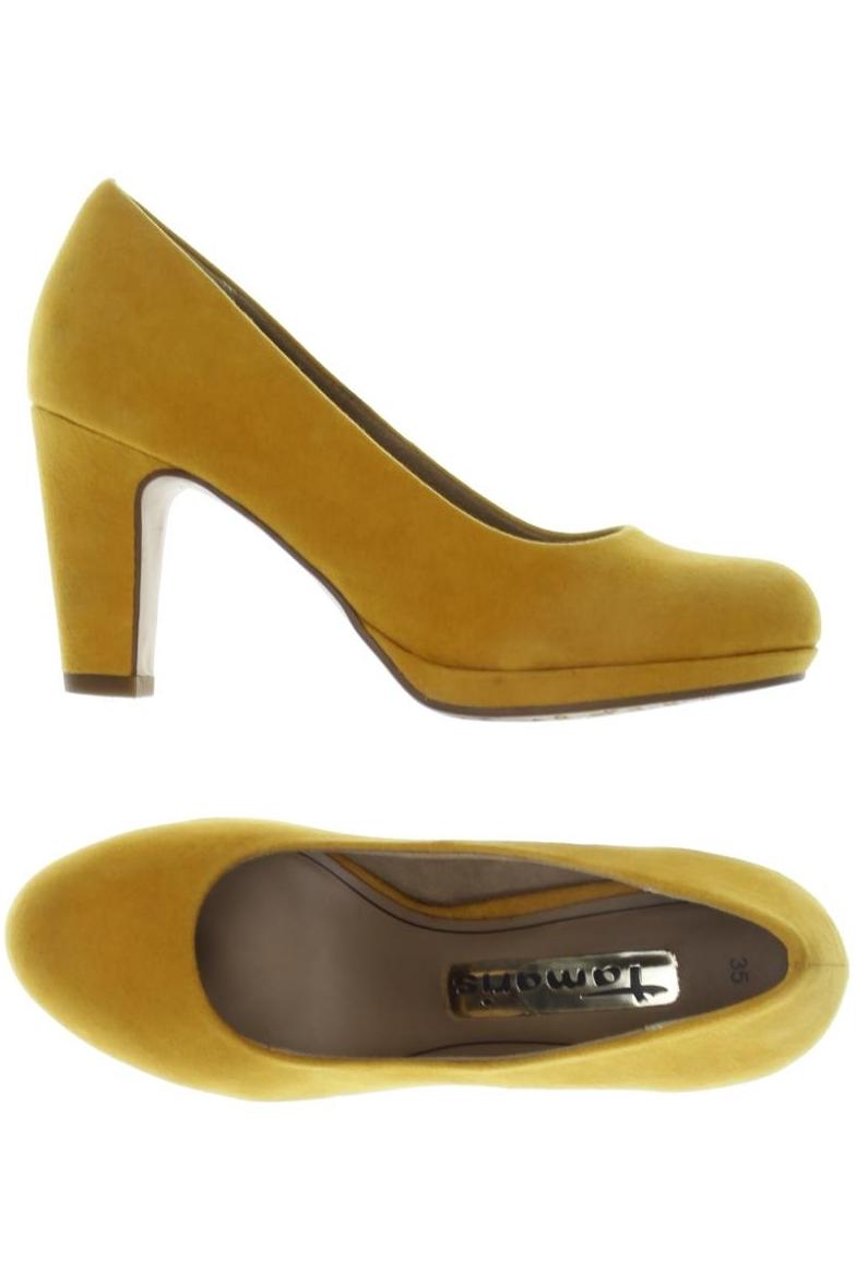 

Tamaris Damen Pumps, gelb, Gr. 35