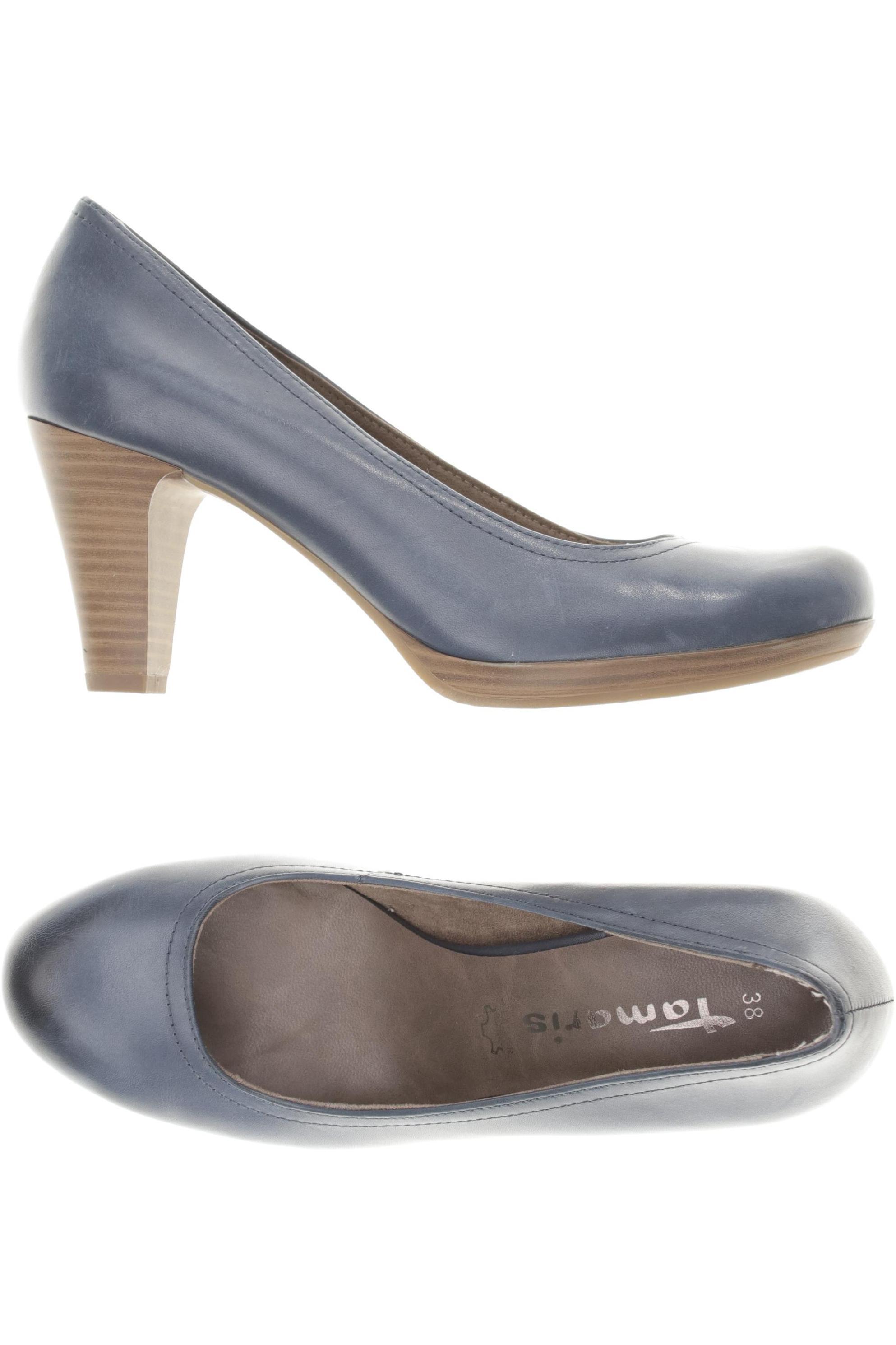 

Tamaris Damen Pumps, blau, Gr. 38
