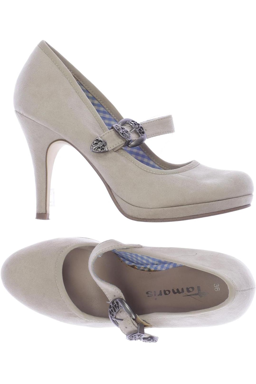 

Tamaris Damen Pumps, beige, Gr. 36