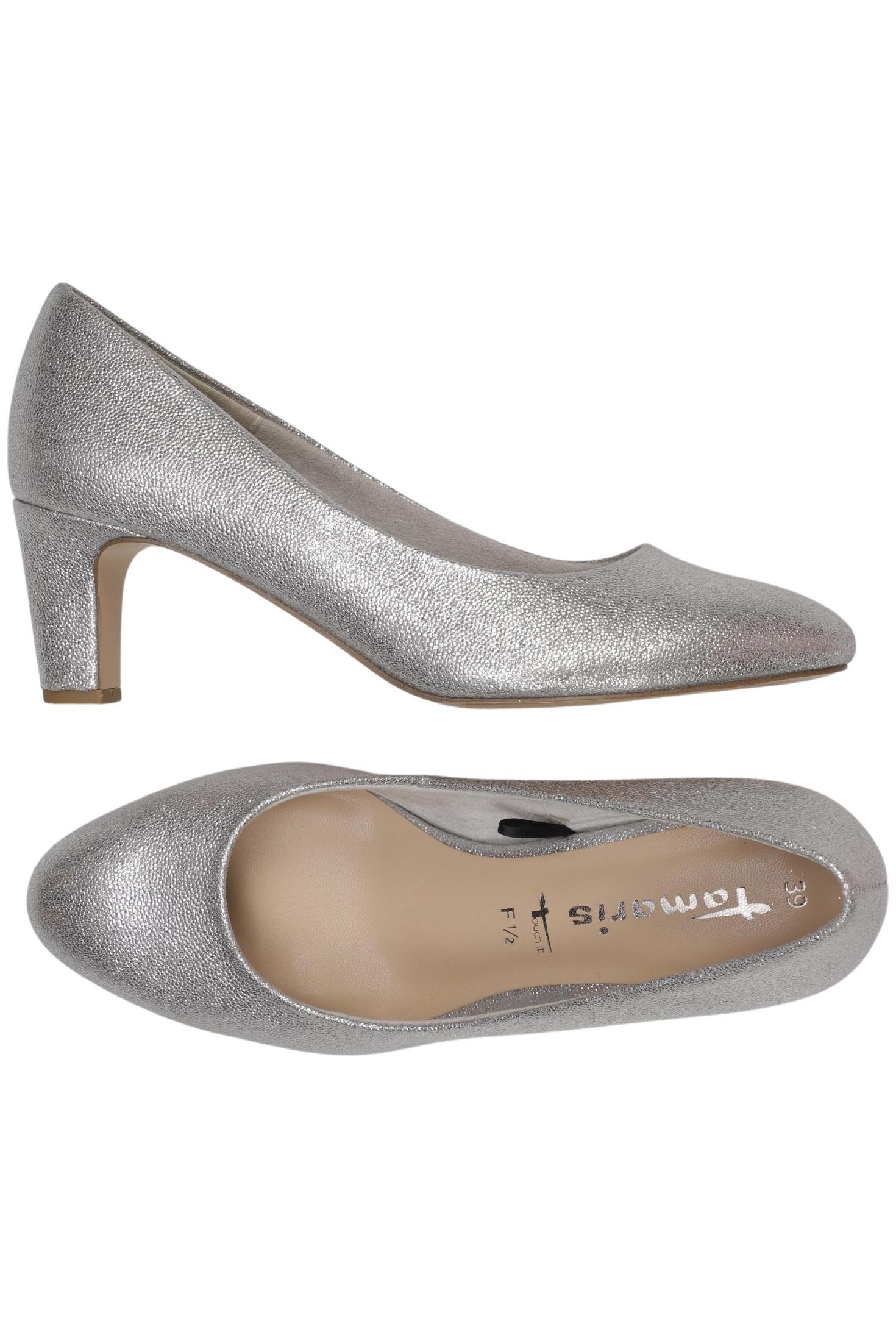 

Tamaris Damen Pumps, silber, Gr. 39