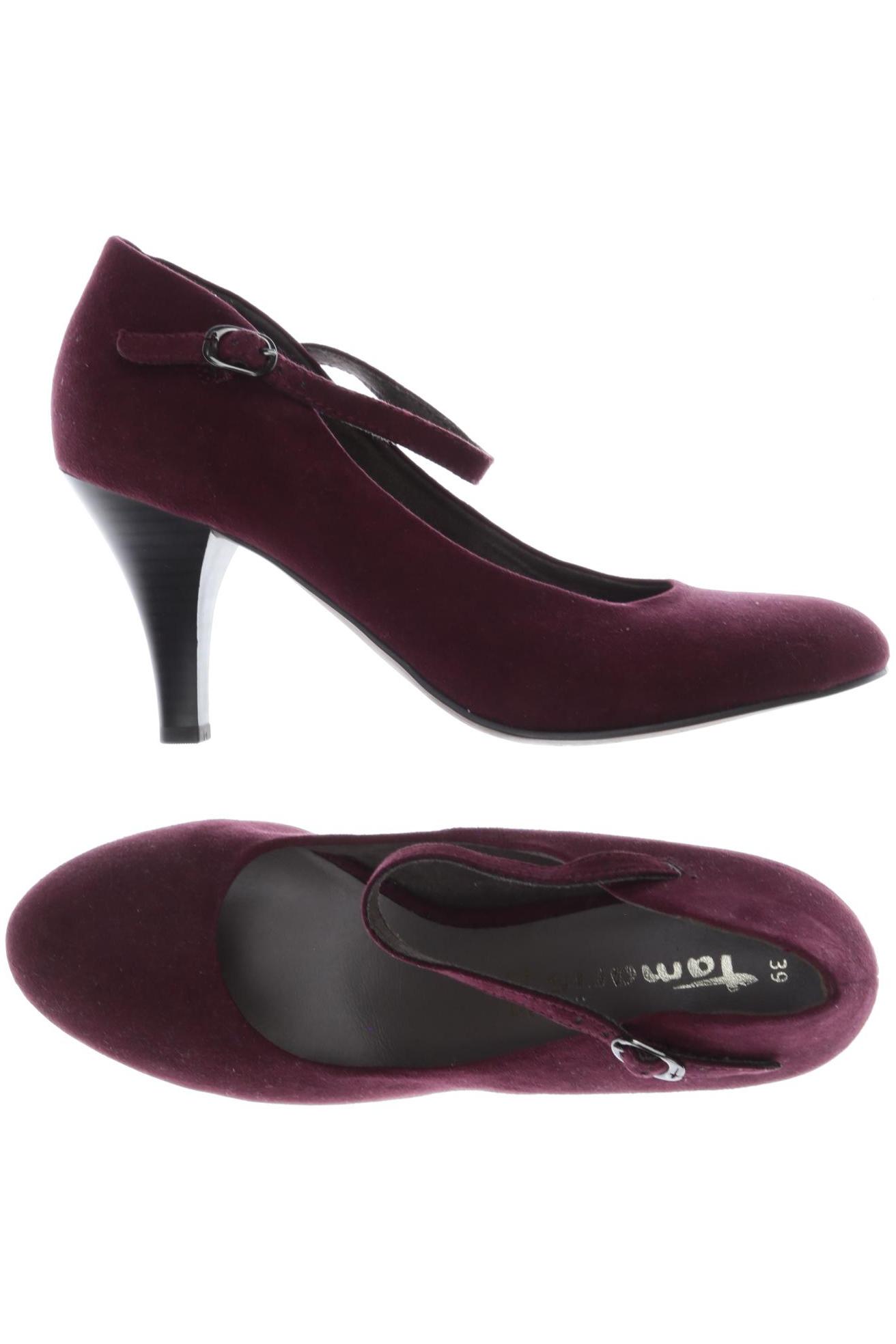 

Tamaris Damen Pumps, bordeaux, Gr. 39