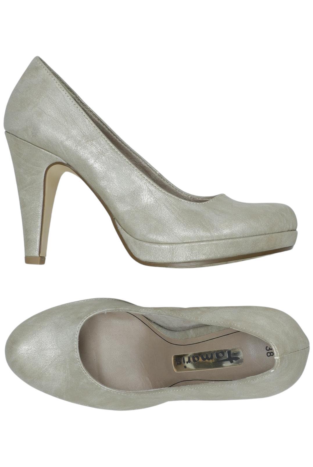 

Tamaris Damen Pumps, silber, Gr. 38