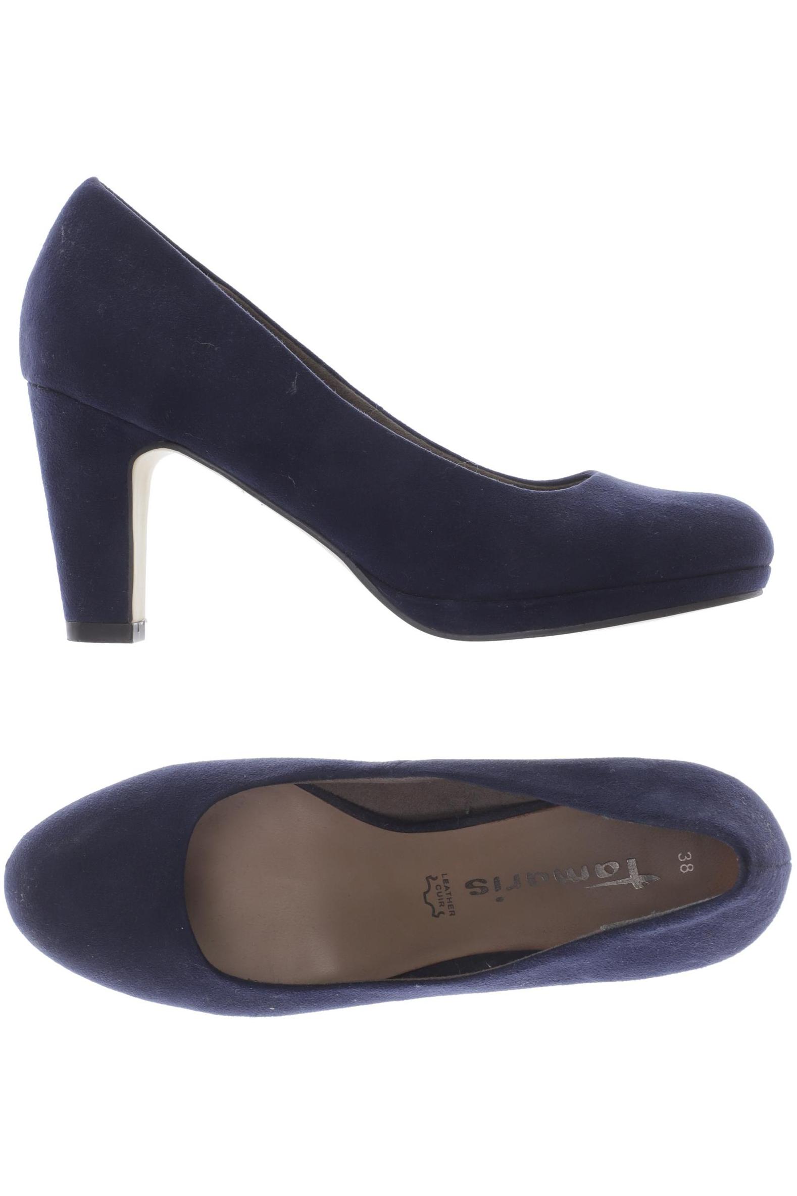 

Tamaris Damen Pumps, blau, Gr. 38