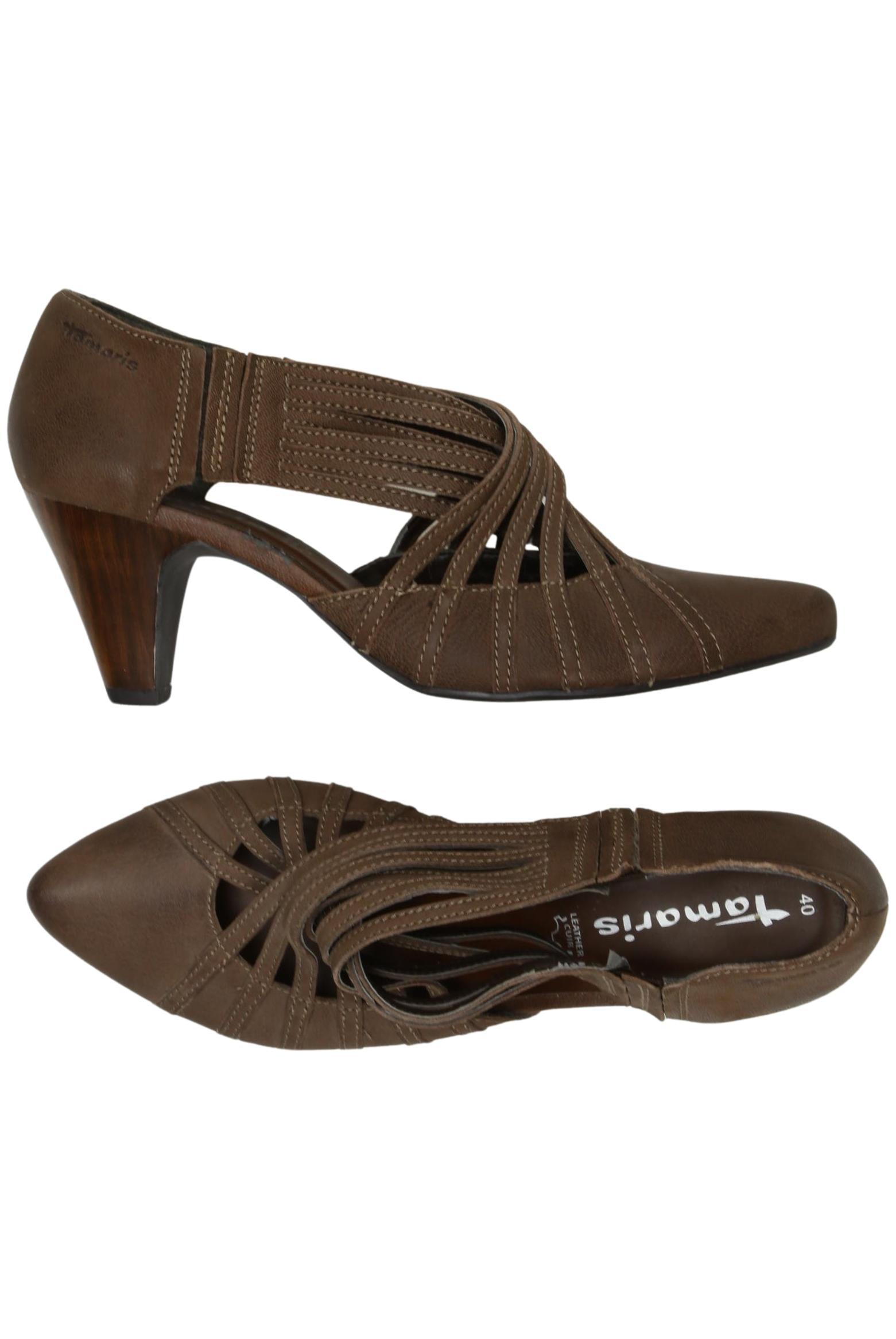 

Tamaris Damen Pumps, braun, Gr. 40