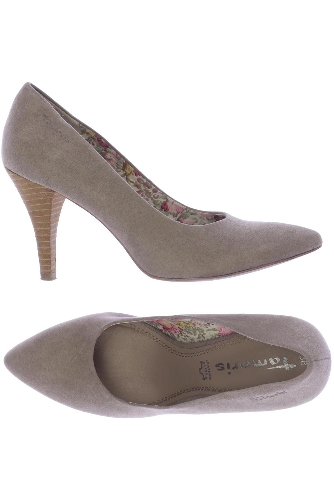 

Tamaris Damen Pumps, beige, Gr. 38