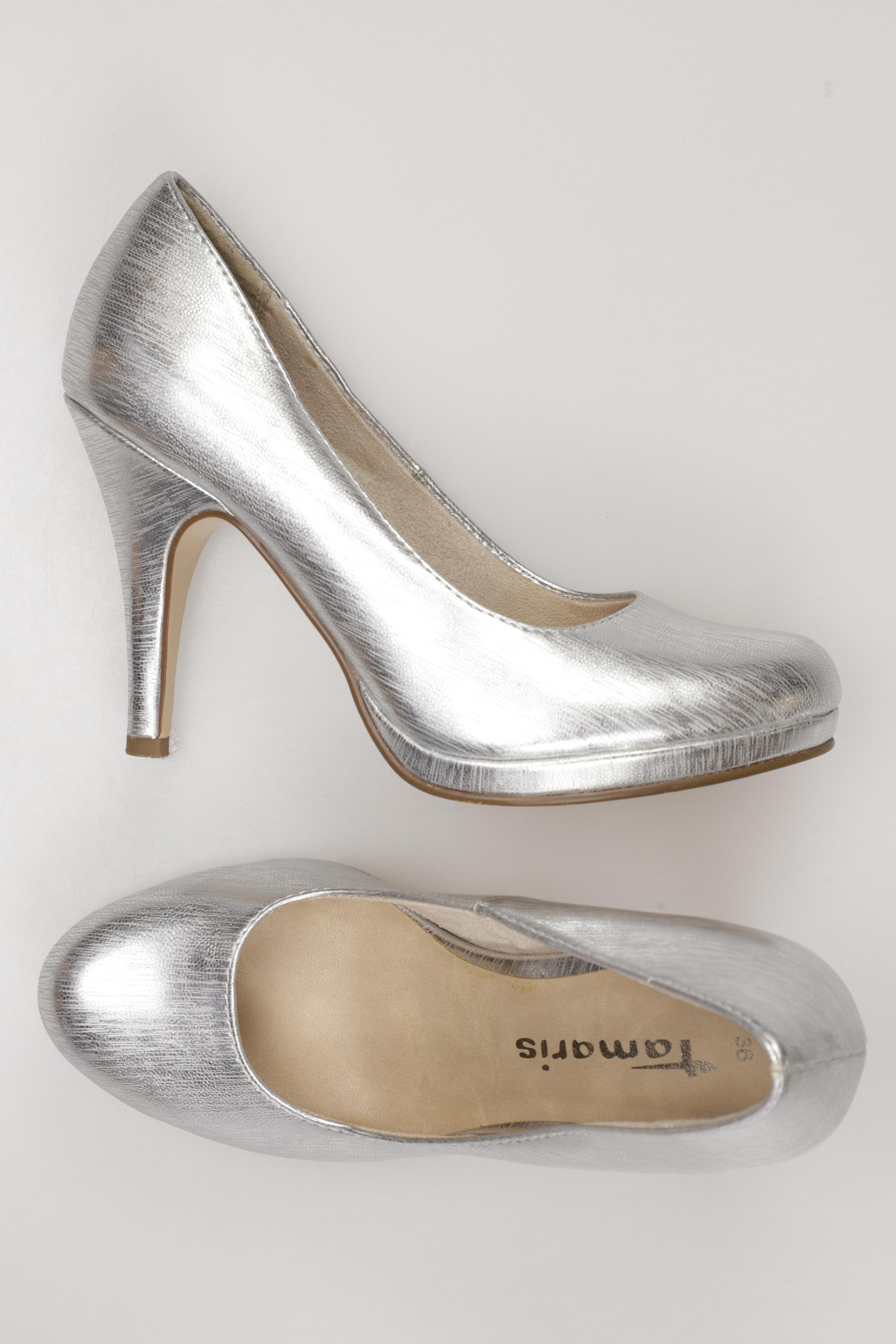 

Tamaris Damen Pumps, silber, Gr. 36