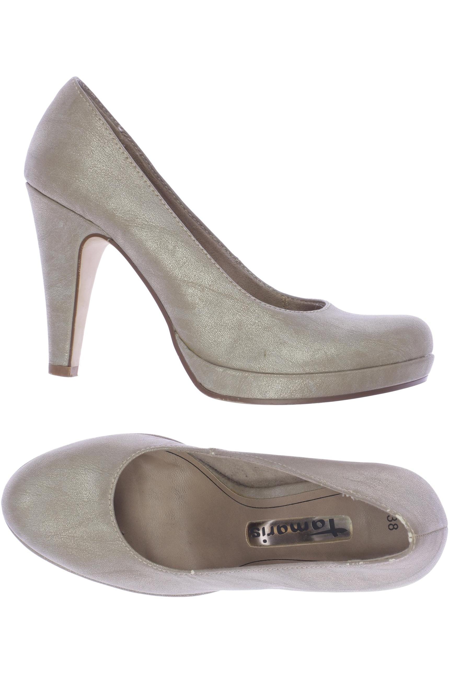 

Tamaris Damen Pumps, beige, Gr. 38