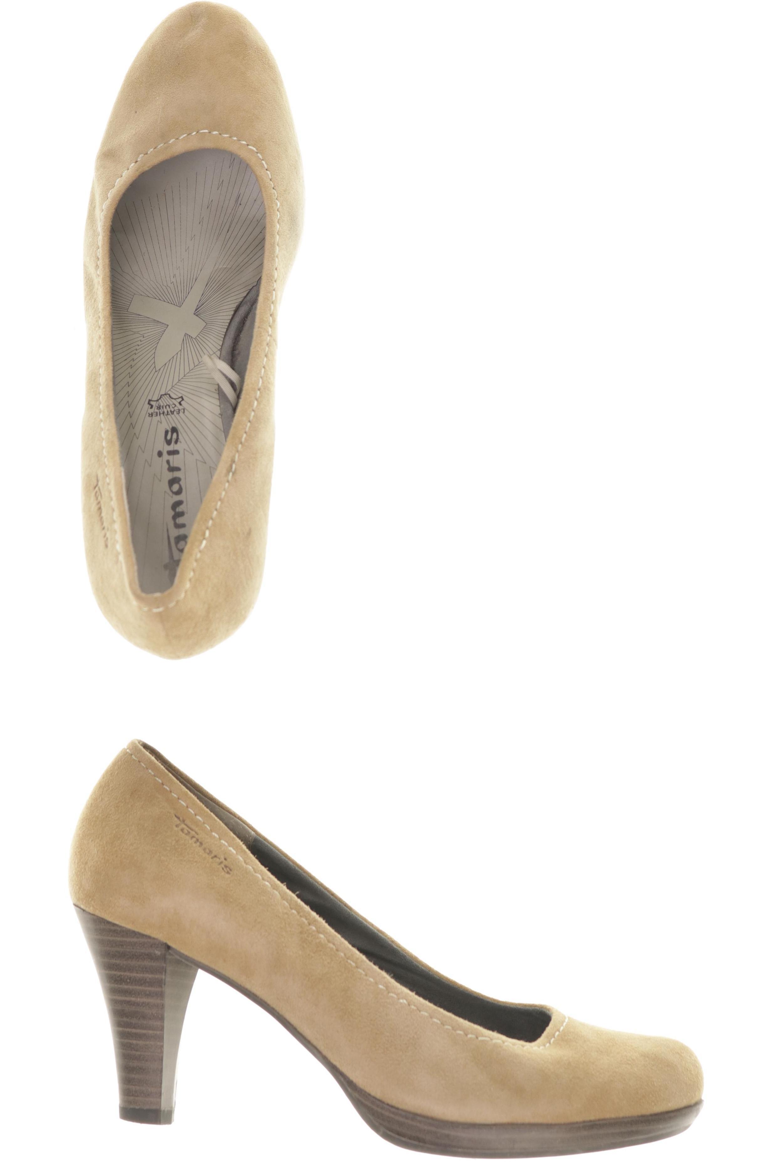 

Tamaris Damen Pumps, beige, Gr. 38