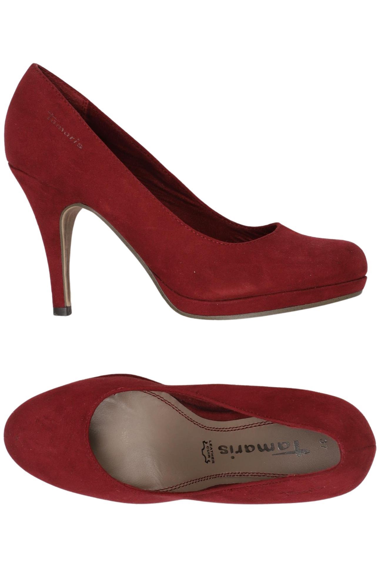 

Tamaris Damen Pumps, bordeaux, Gr. 37