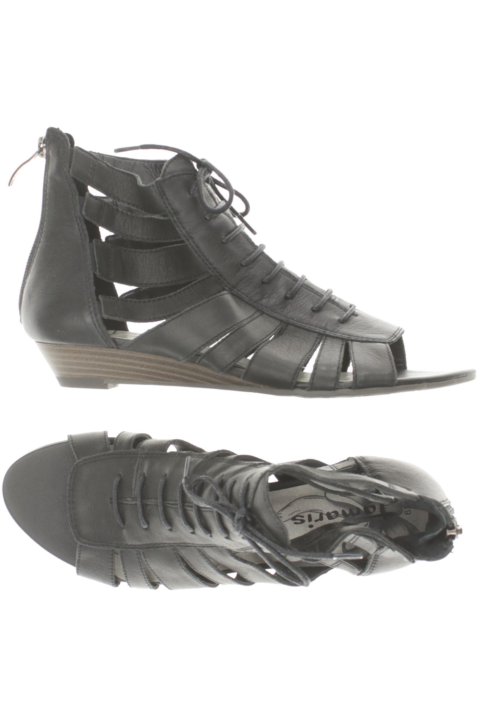 

Tamaris Damen Sandale, schwarz, Gr. 39