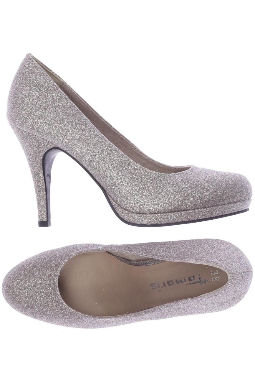 

Tamaris Damen Pumps, beige, Gr. 38