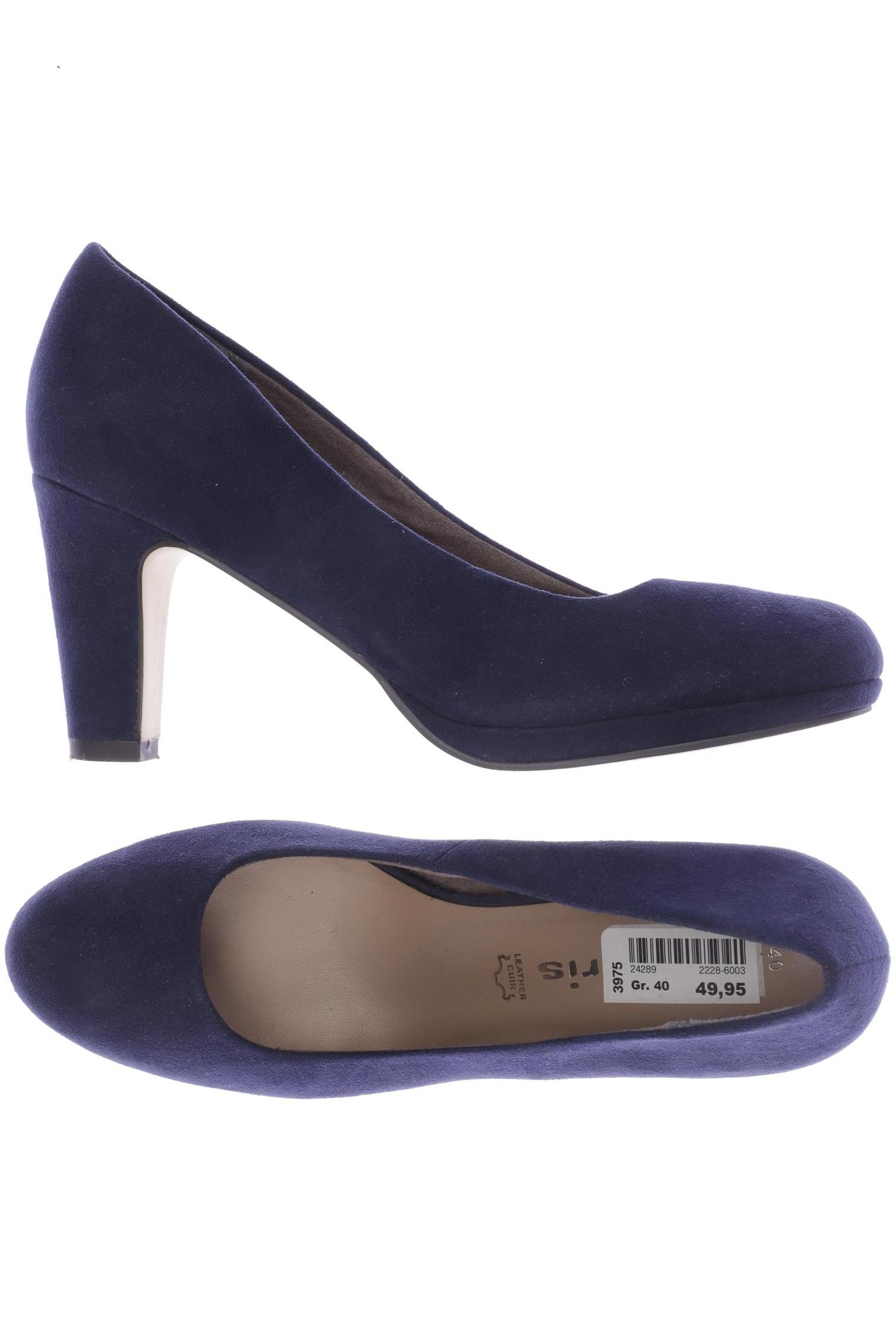 

Tamaris Damen Pumps, marineblau, Gr. 40