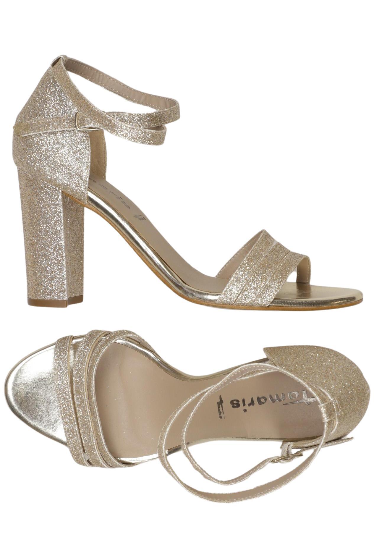 

Tamaris Damen Pumps, gold, Gr. 39