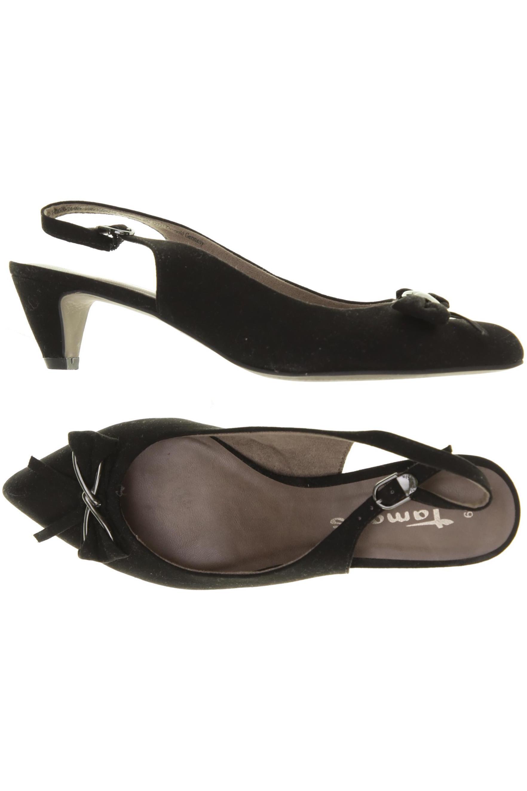 

Tamaris Damen Sandale, schwarz, Gr. 39