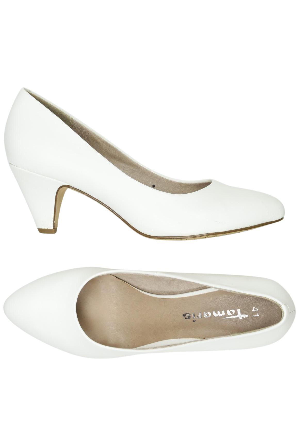

Tamaris Damen Pumps, weiß, Gr. 41