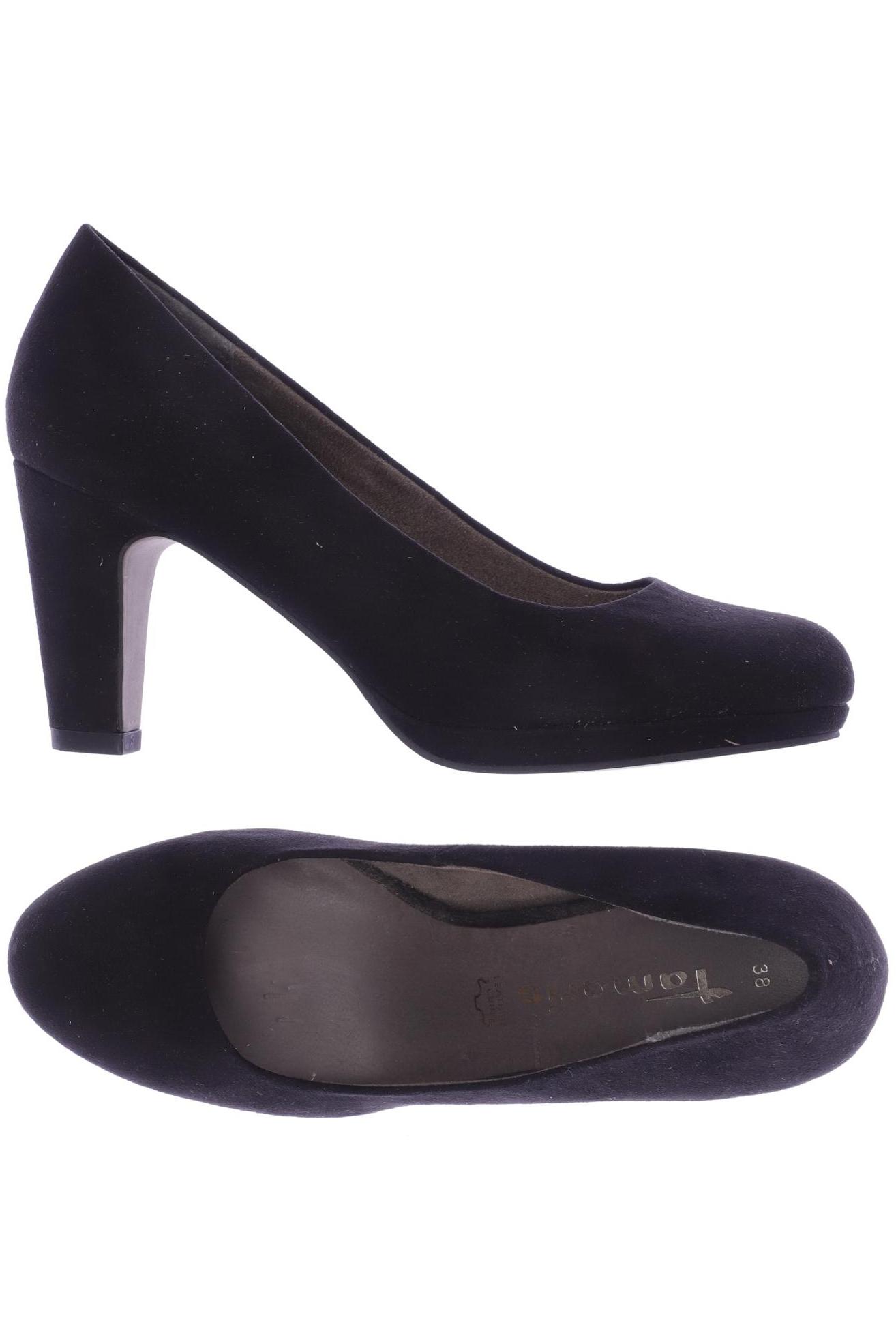 

Tamaris Damen Pumps, schwarz, Gr. 38