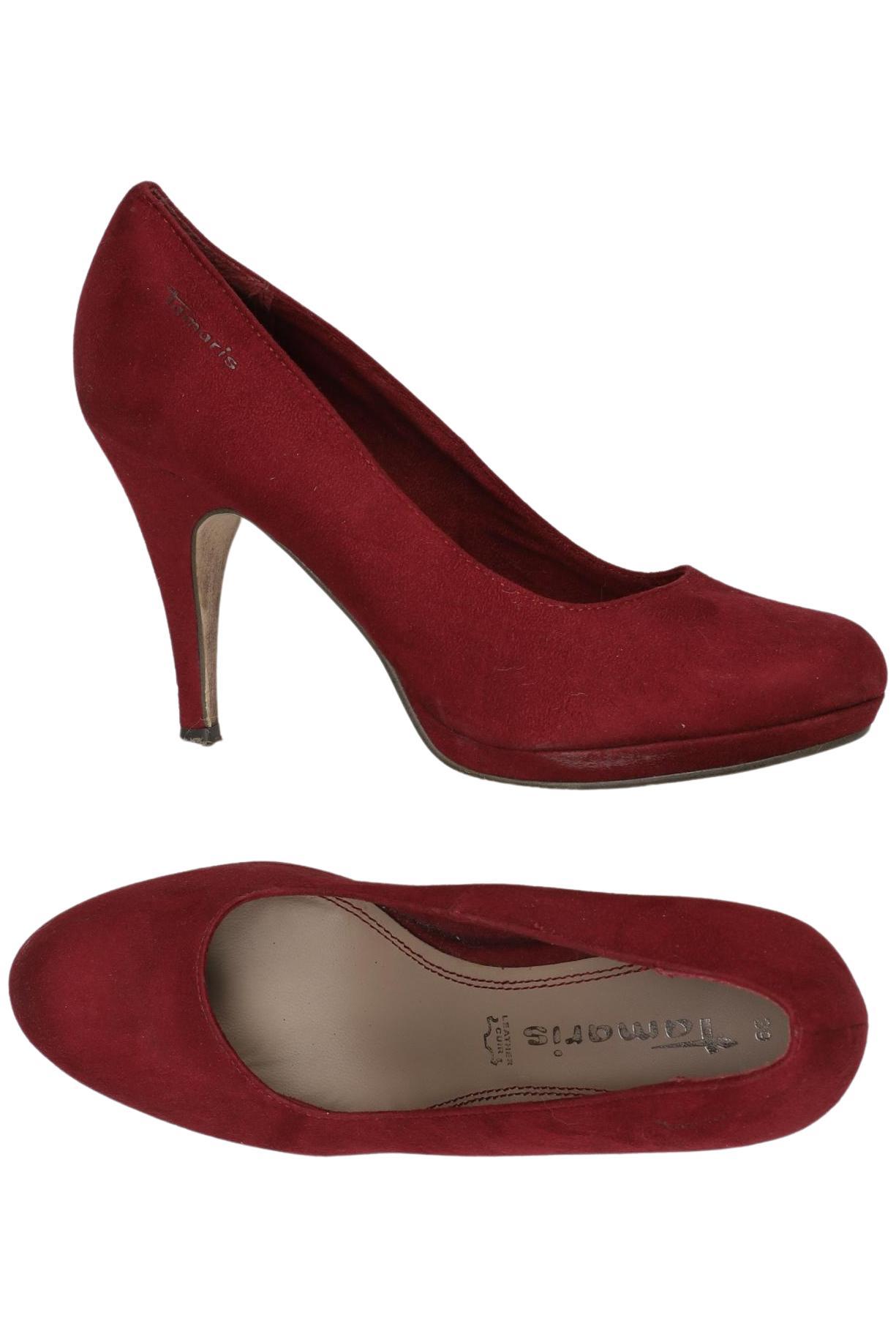 

Tamaris Damen Pumps, bordeaux, Gr. 39
