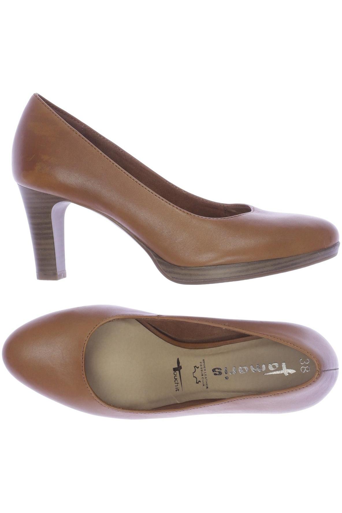 

Tamaris Damen Pumps, braun, Gr. 38