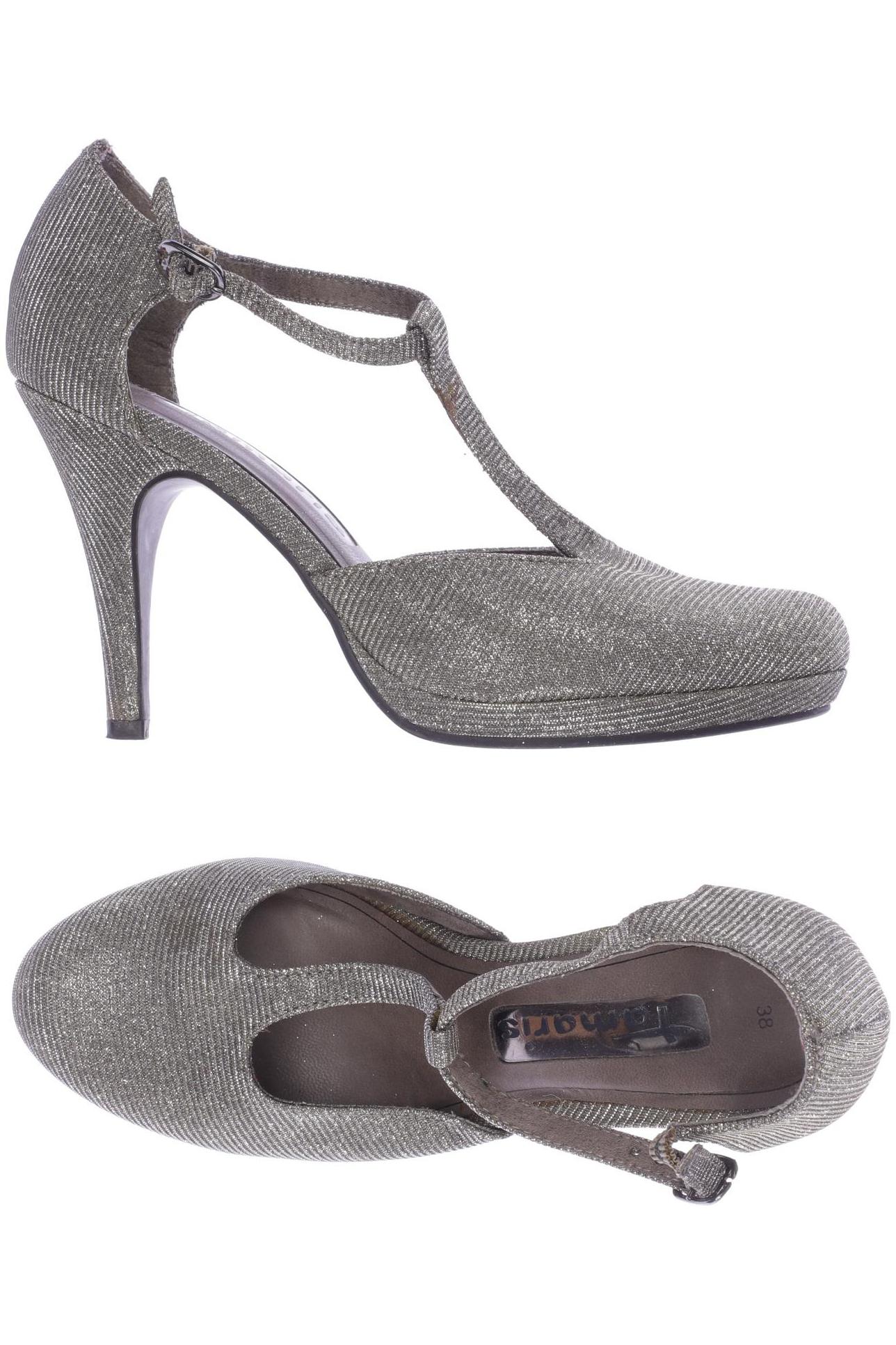 

Tamaris Damen Pumps, silber, Gr. 38