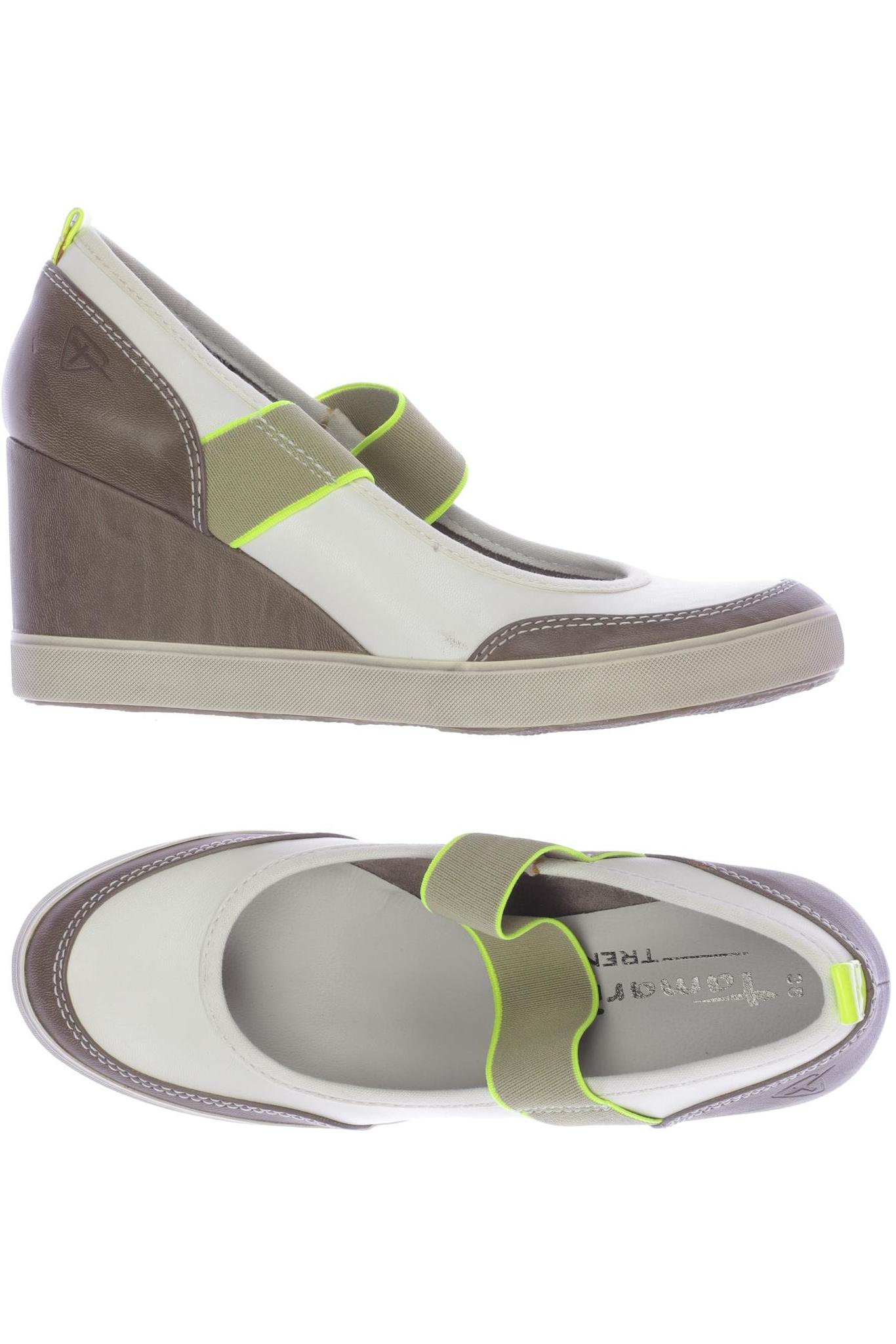 

Tamaris Damen Pumps, cremeweiß