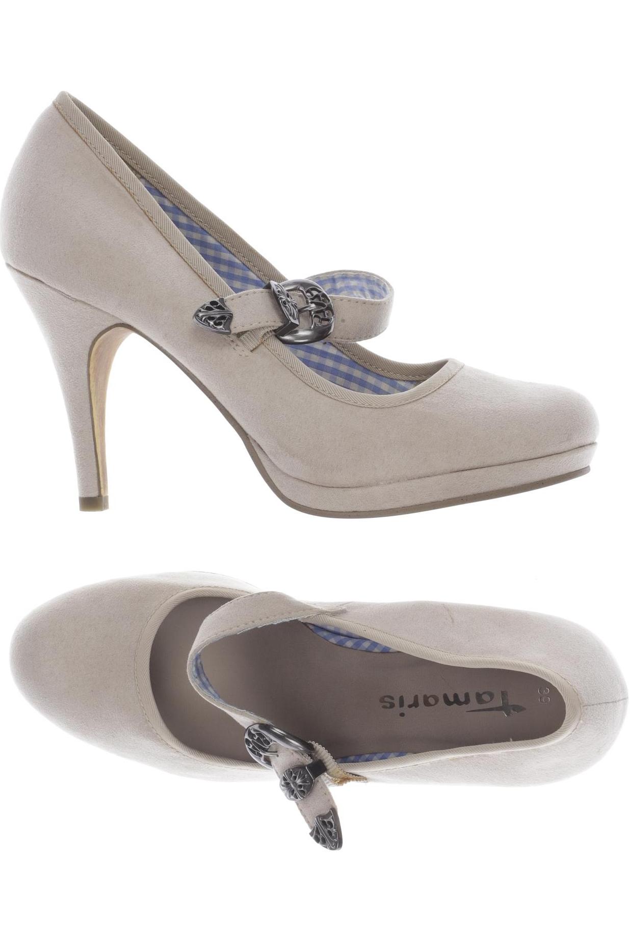 

Tamaris Damen Pumps, beige, Gr. 39