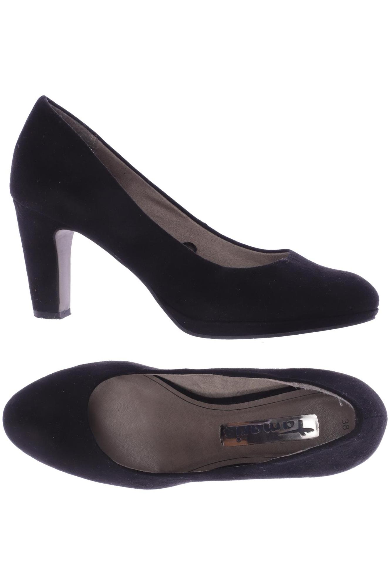 

Tamaris Damen Pumps, schwarz, Gr. 38