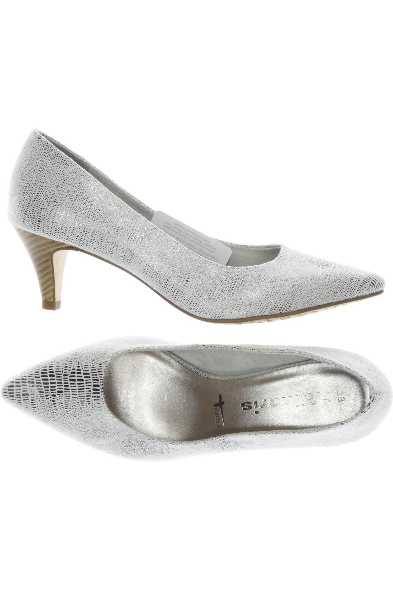 

Tamaris Damen Pumps, silber, Gr. 38