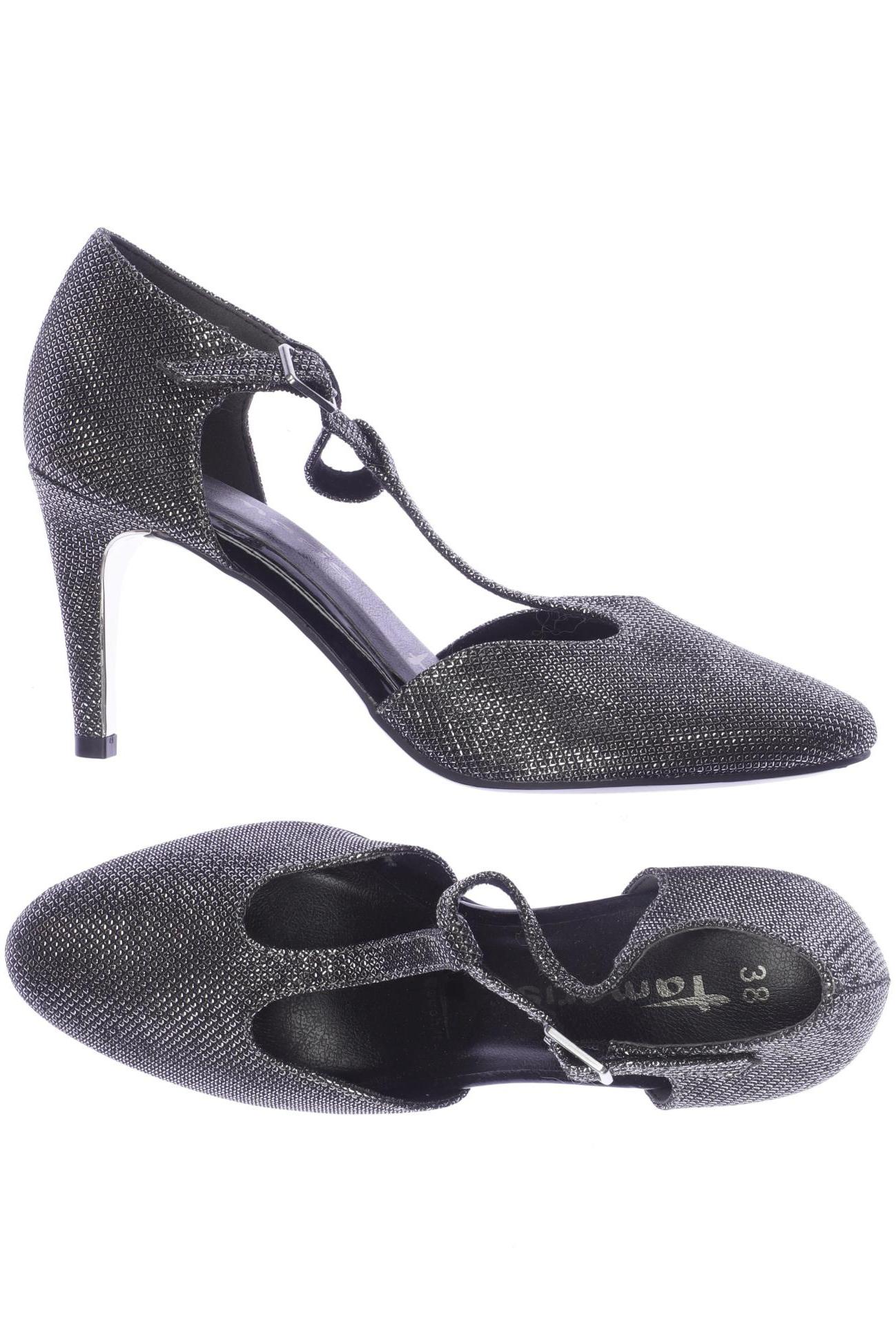 

Tamaris Damen Pumps, silber, Gr. 38