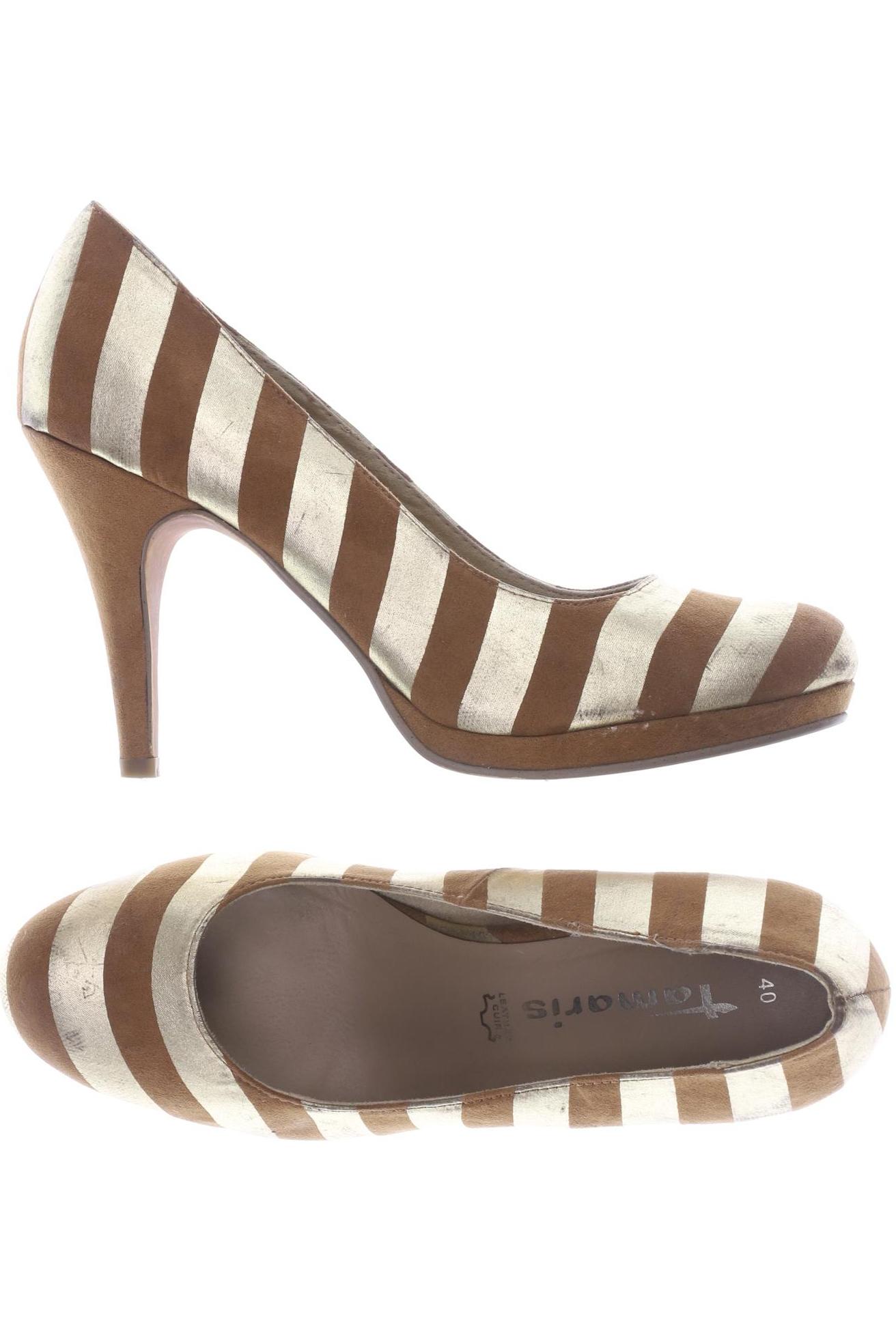 

Tamaris Damen Pumps, gold, Gr. 40