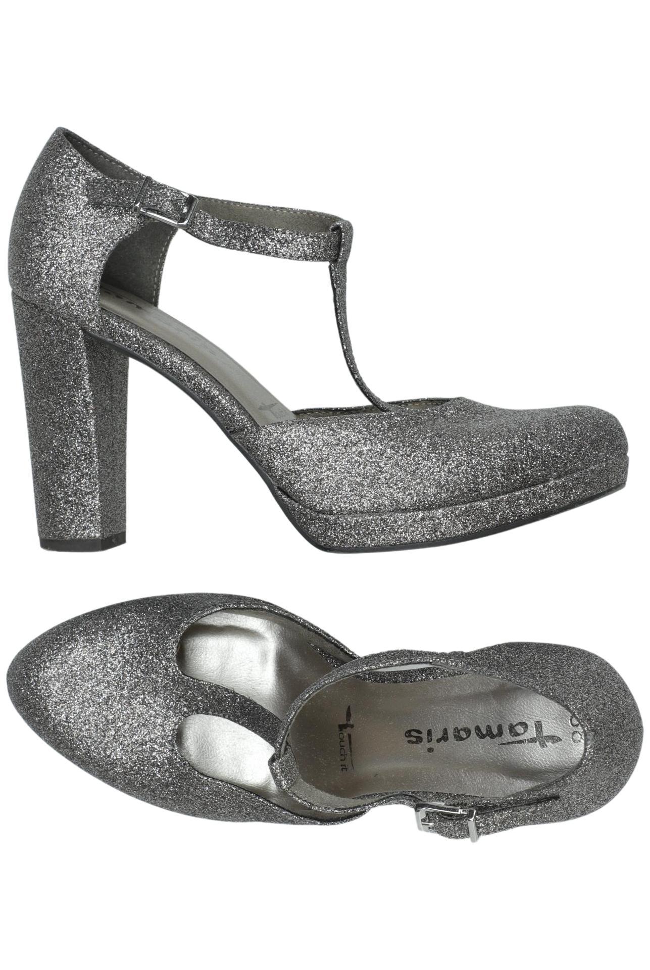 

Tamaris Damen Pumps, silber, Gr. 38
