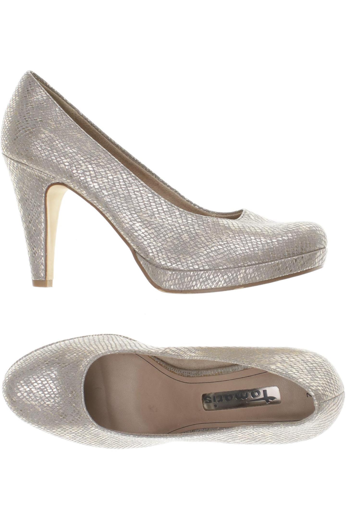 

Tamaris Damen Pumps, silber, Gr. 42