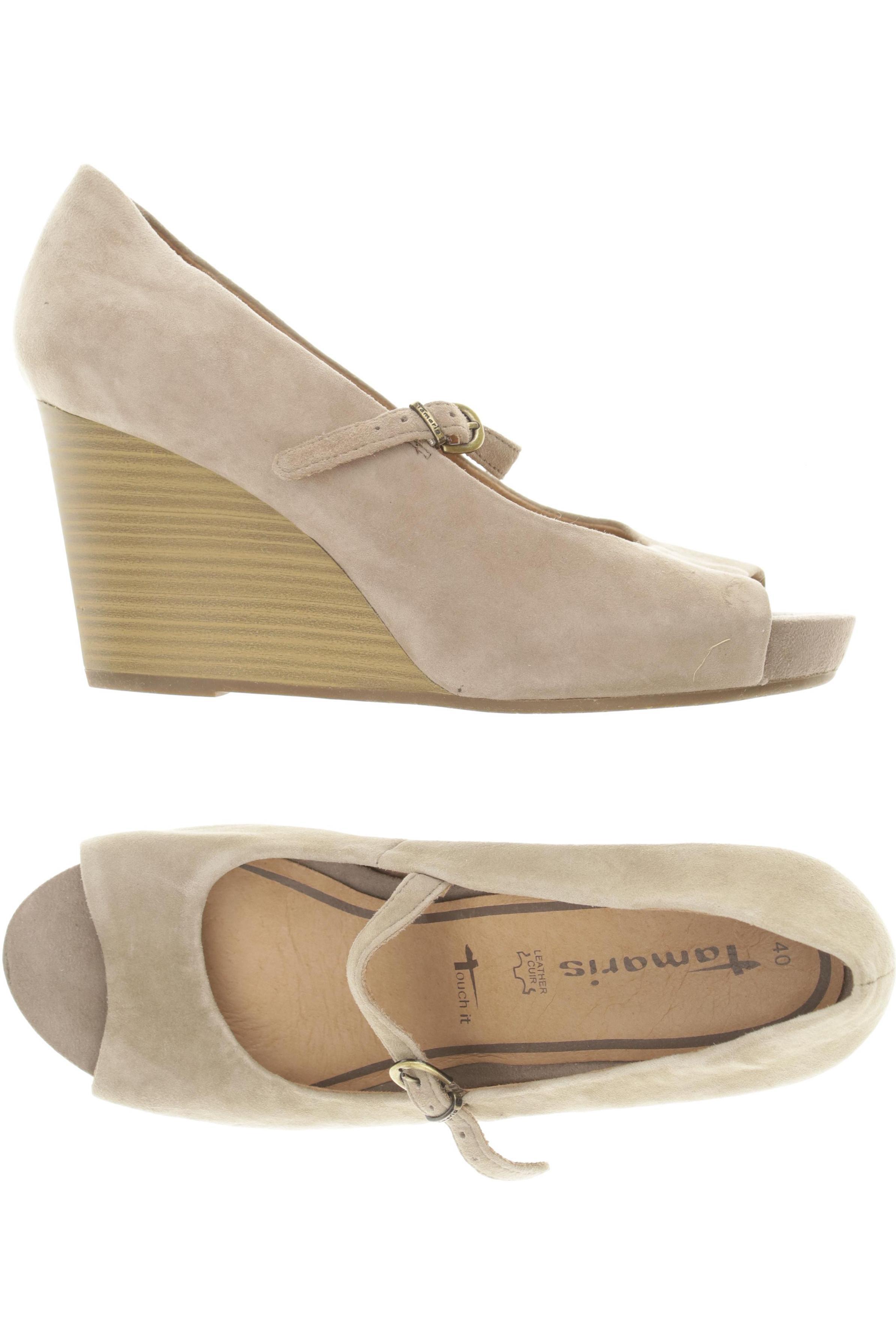 

Tamaris Damen Pumps, beige, Gr. 40