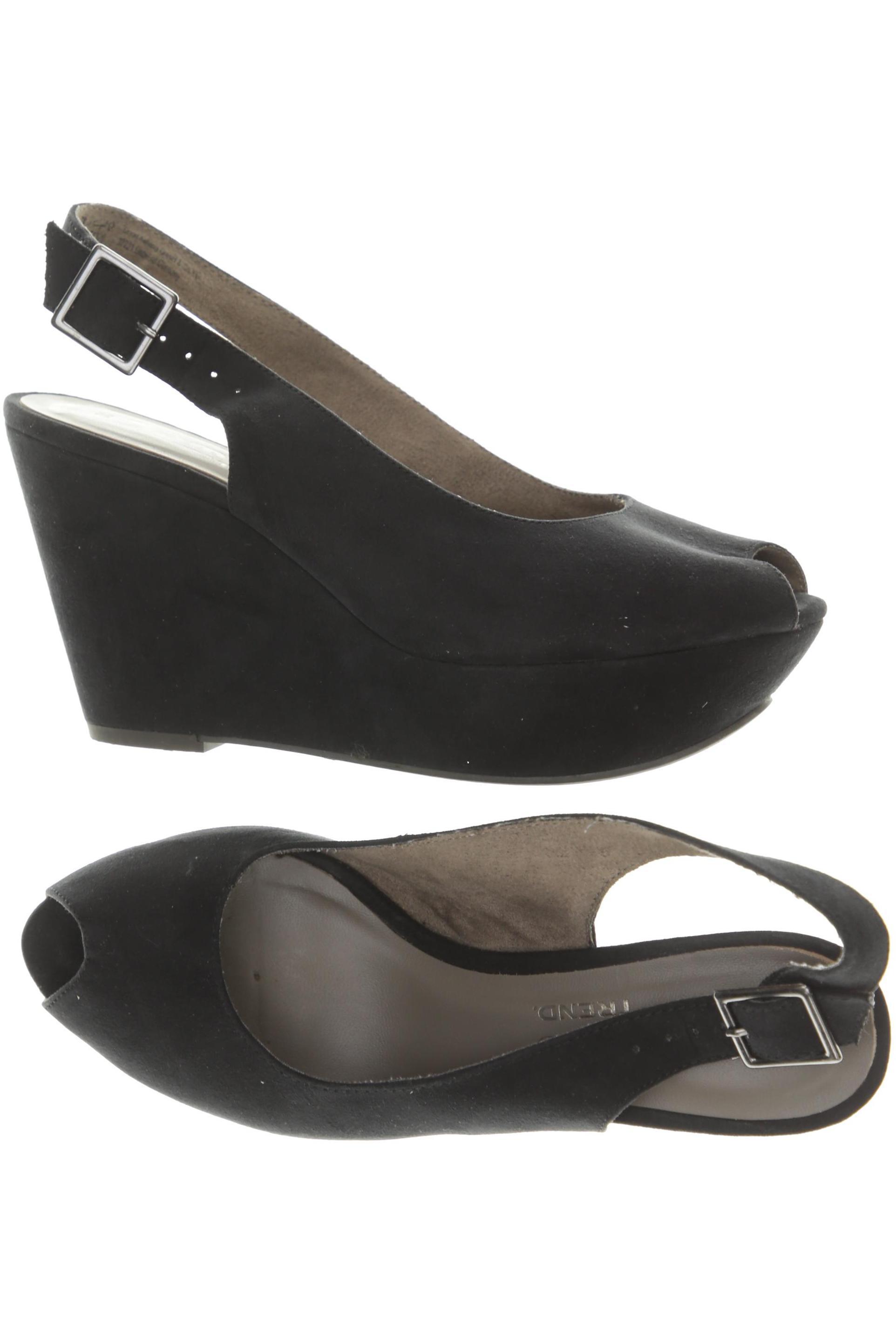 

Tamaris Damen Sandale, schwarz, Gr. 38