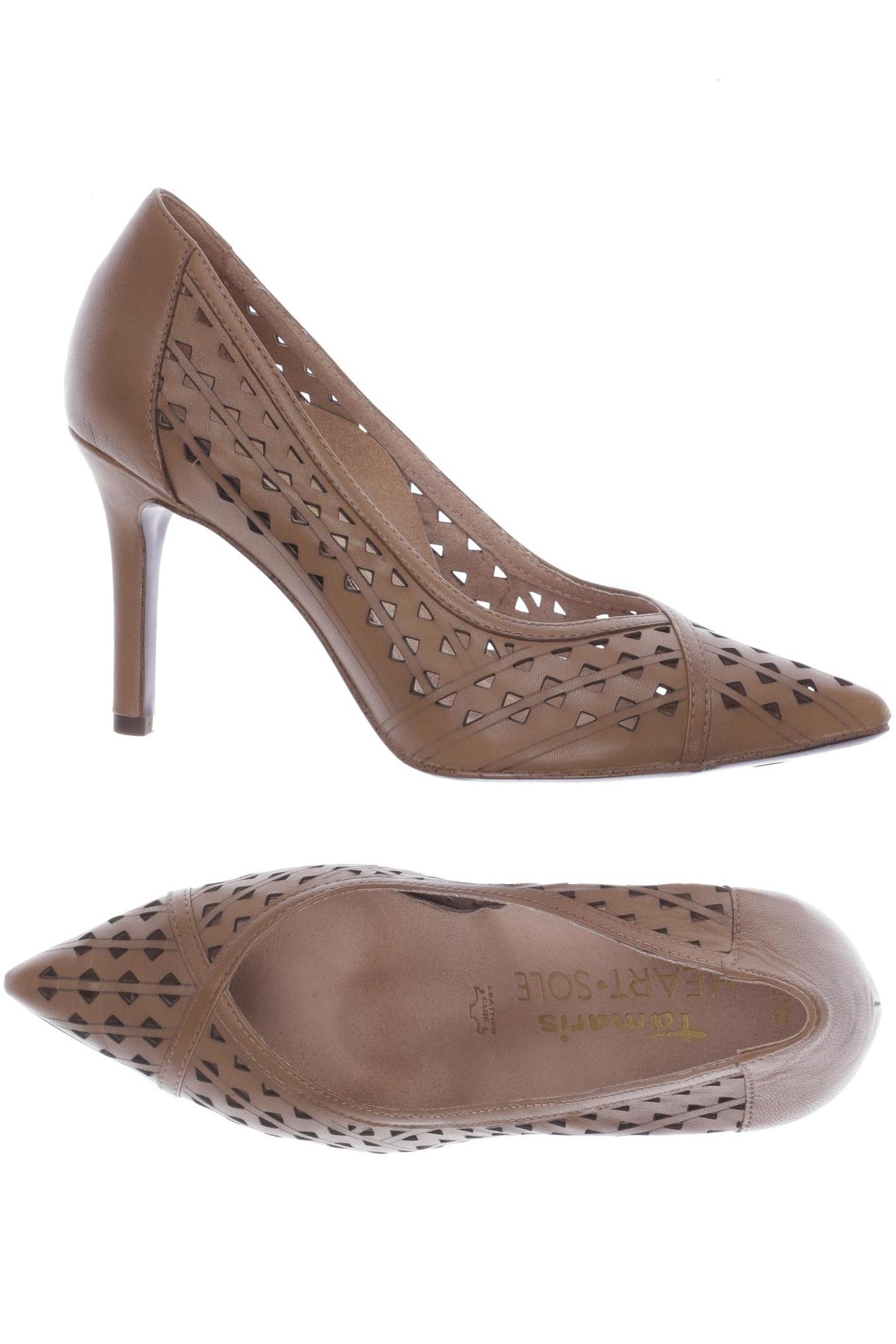 

Tamaris Damen Pumps, braun, Gr. 38
