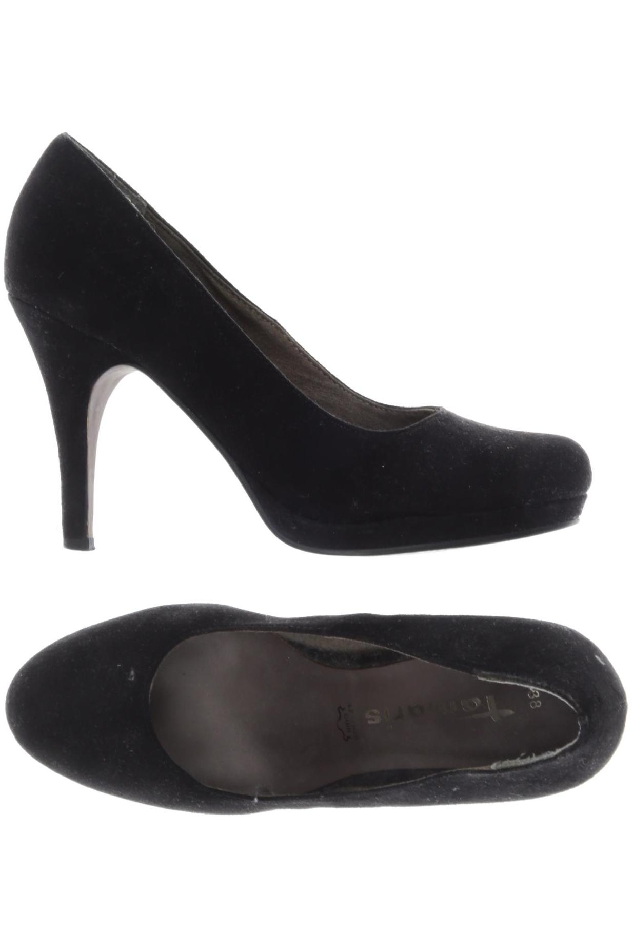 

Tamaris Damen Pumps, schwarz, Gr. 38