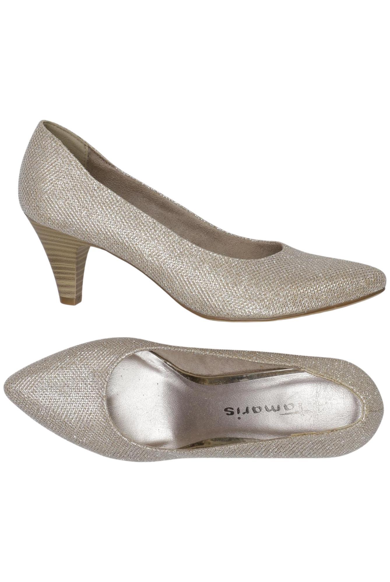

Tamaris Damen Pumps, silber, Gr. 38