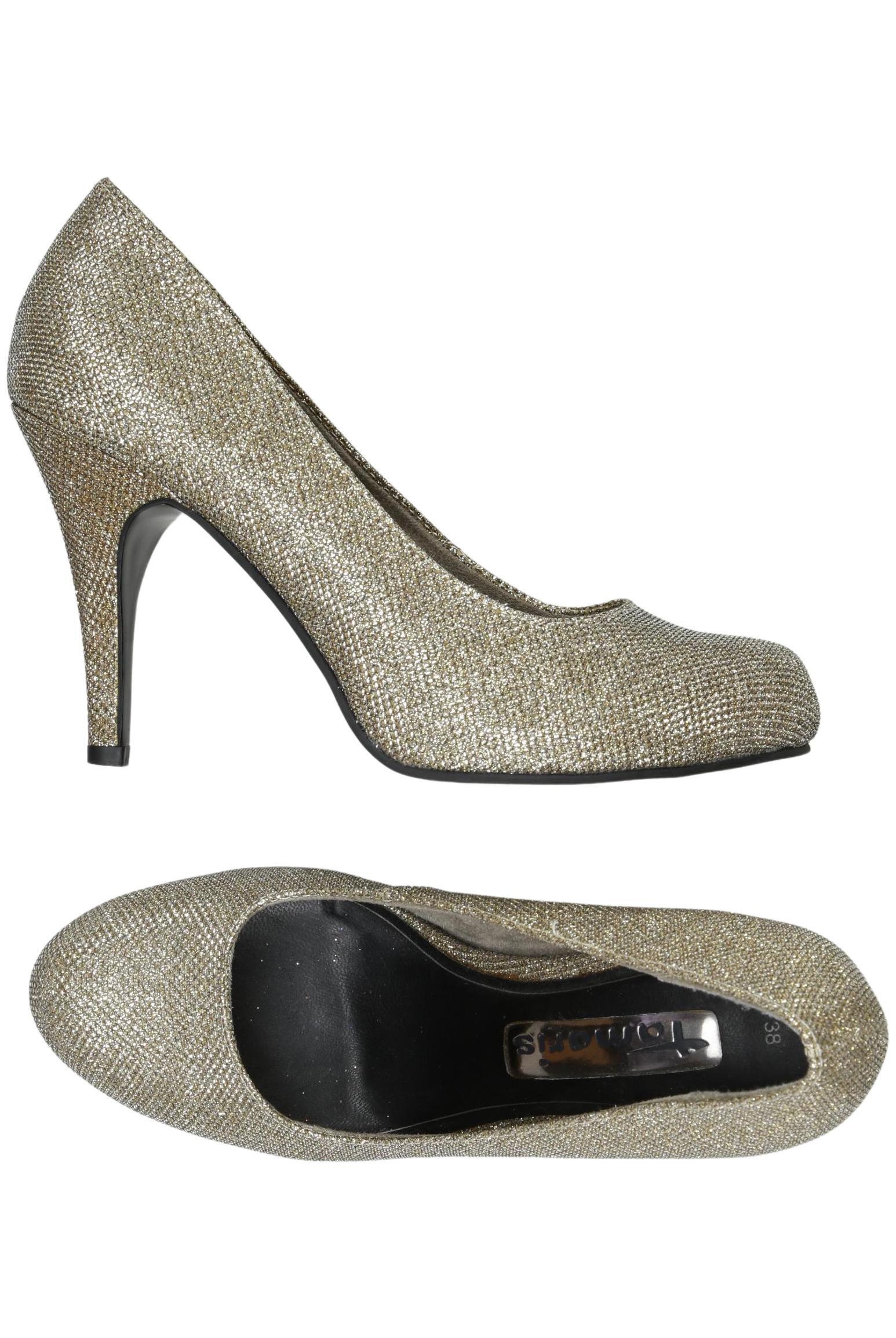 

Tamaris Damen Pumps, gold, Gr. 38