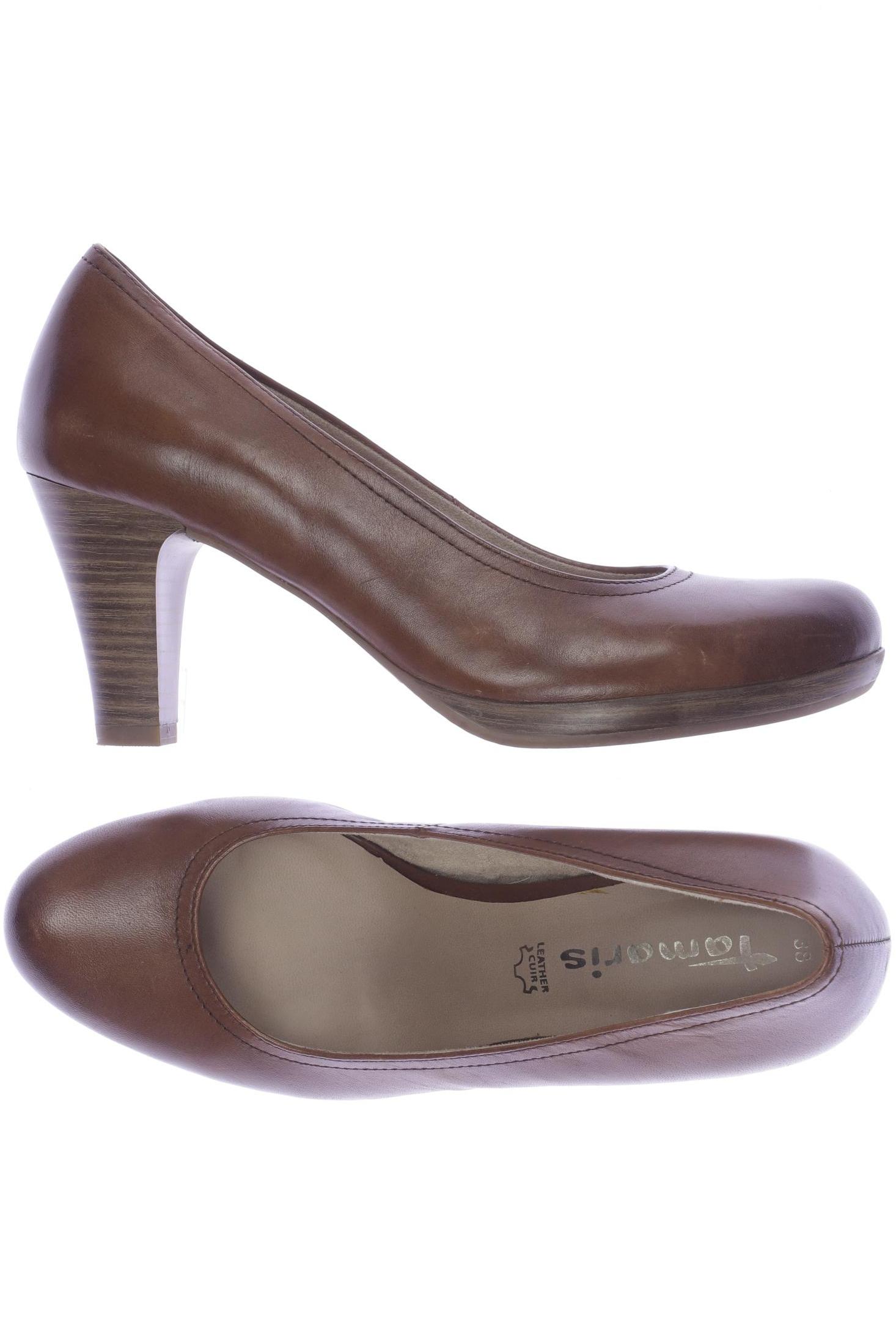 

Tamaris Damen Pumps, braun, Gr. 38