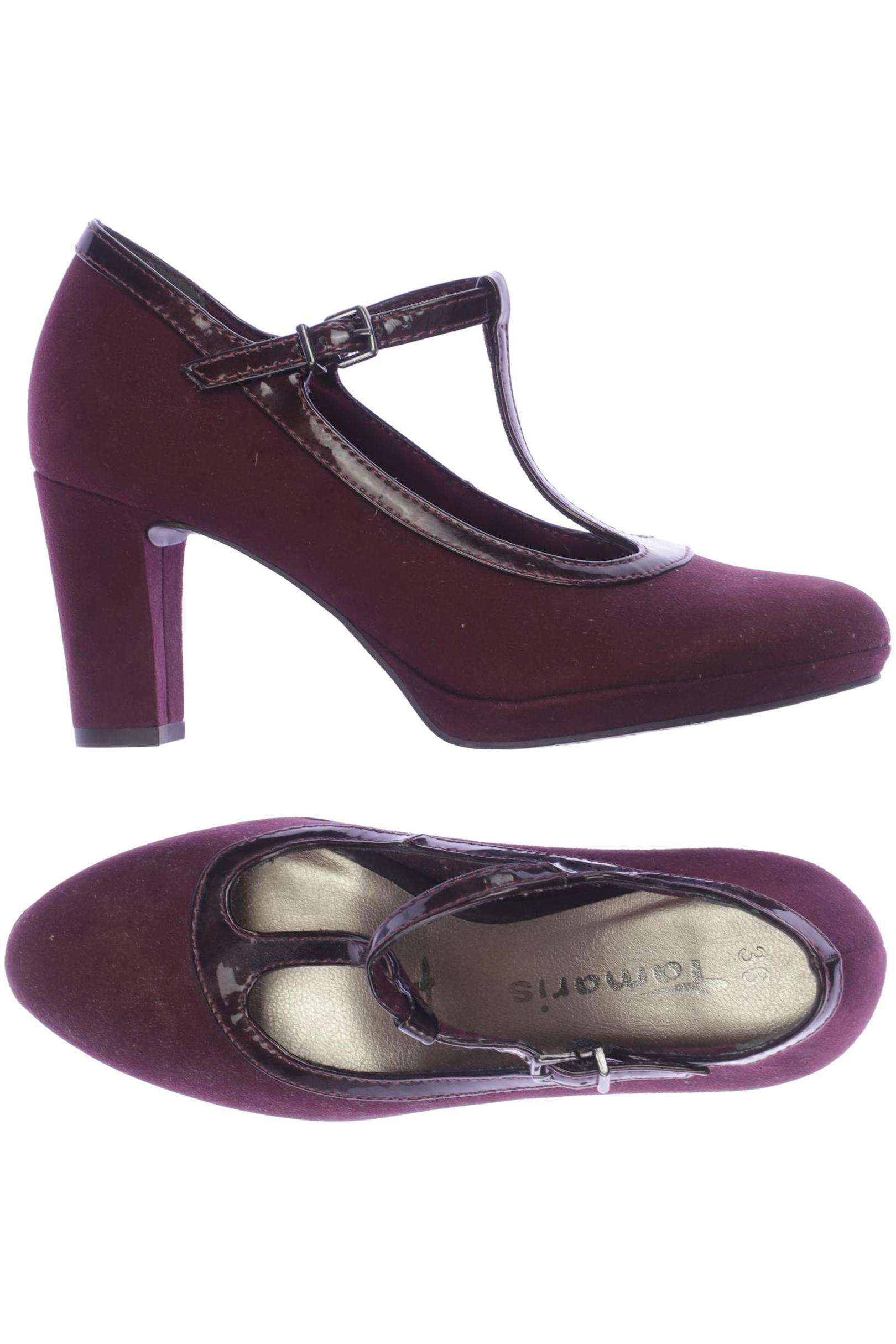 

Tamaris Damen Pumps, bordeaux, Gr. 36