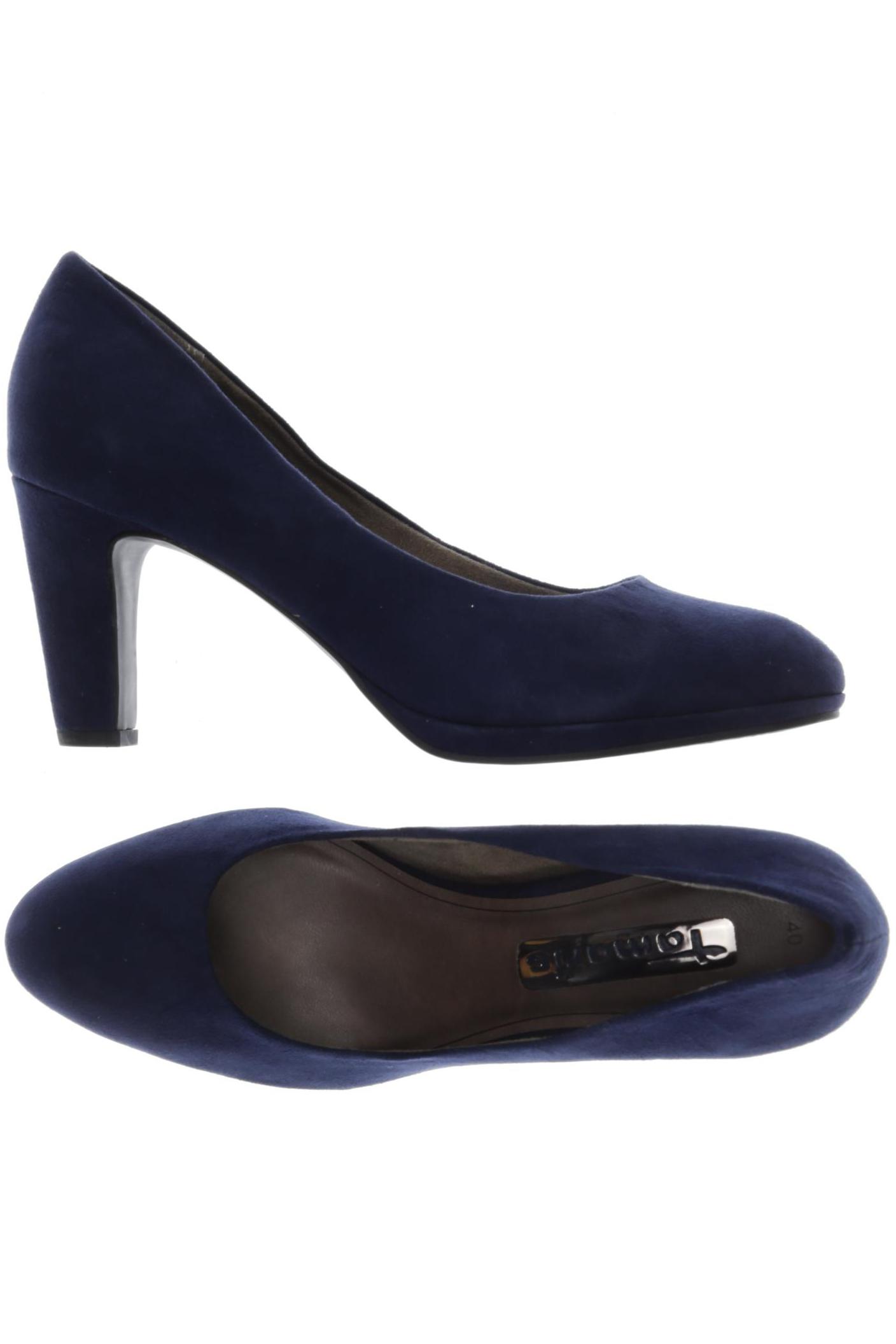 

Tamaris Damen Pumps, marineblau, Gr. 40