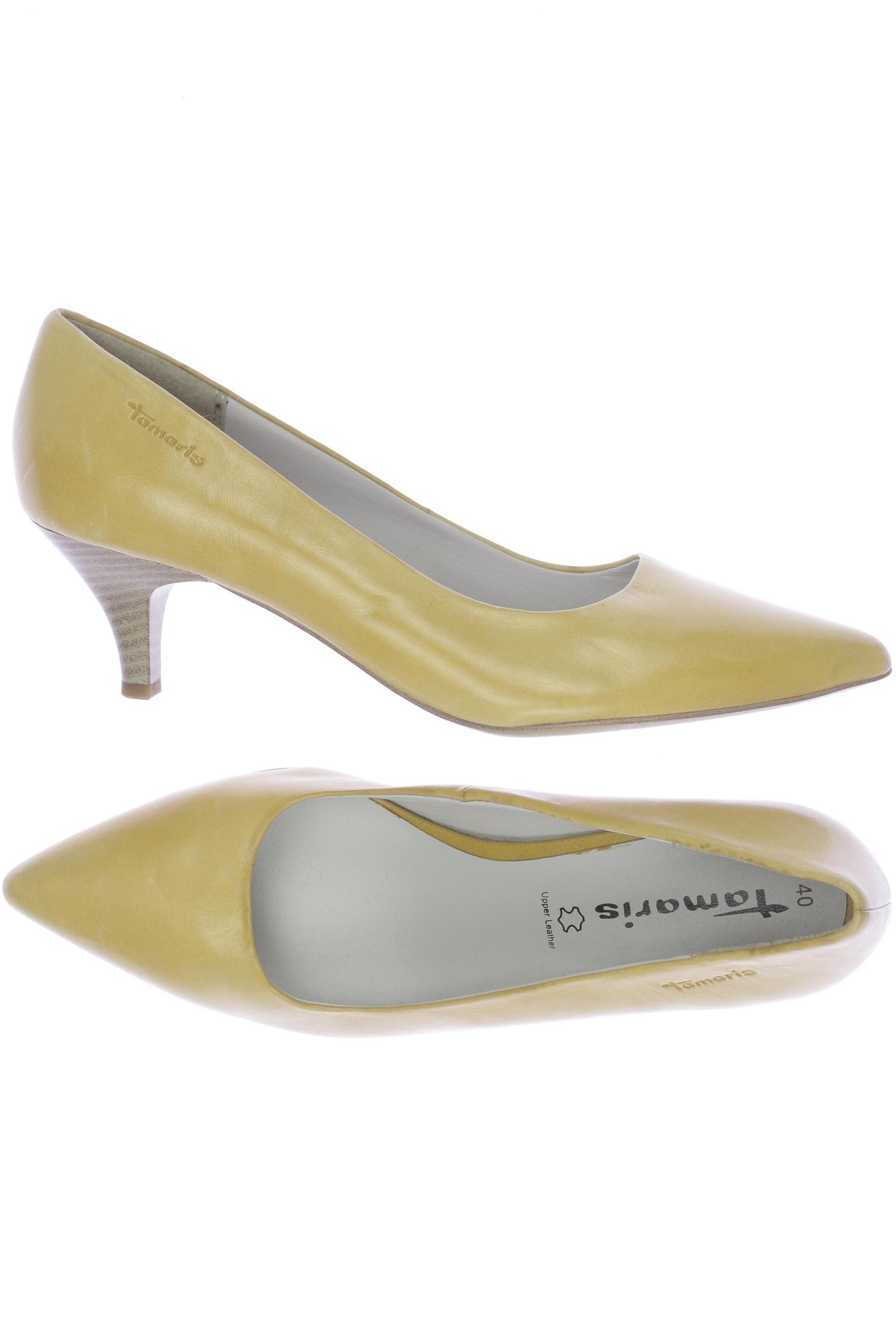 

Tamaris Damen Pumps, gelb, Gr. 40