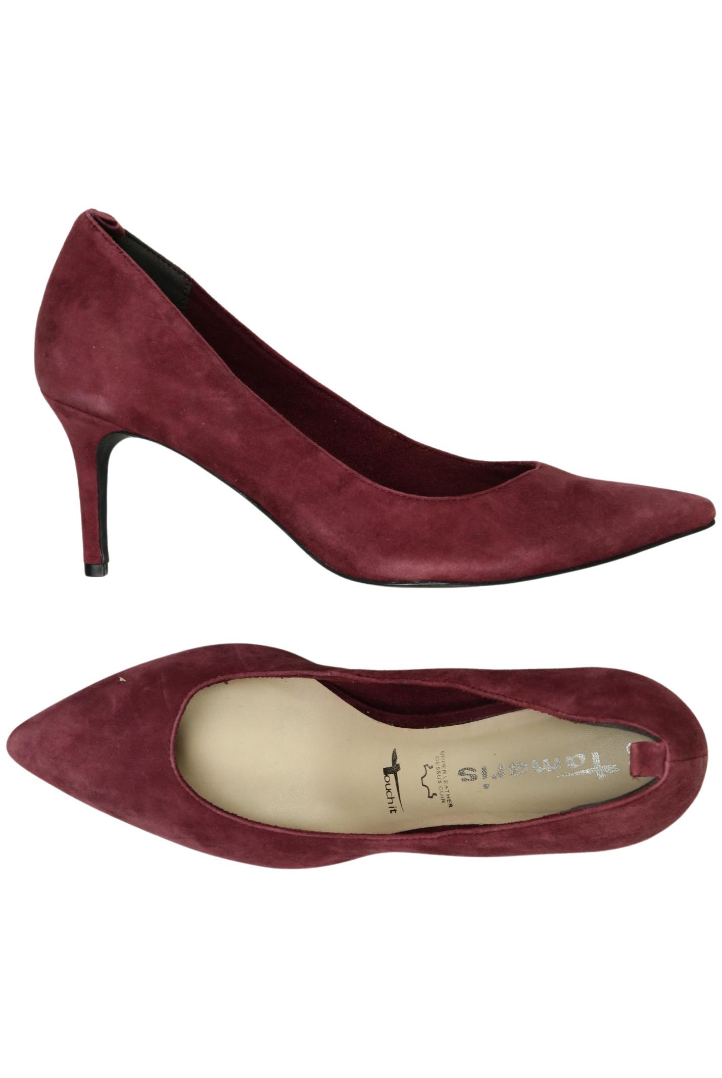 

Tamaris Damen Pumps, bordeaux, Gr. 39